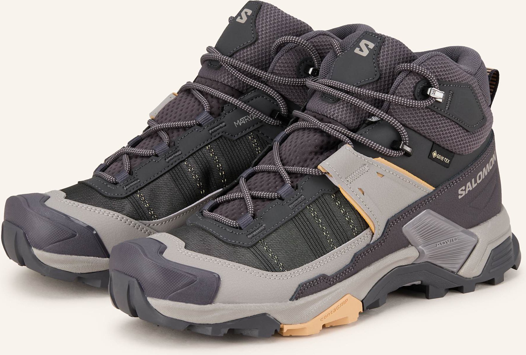 Salomon Wanderschuhe X Ultra 5 Mid Gtx grau