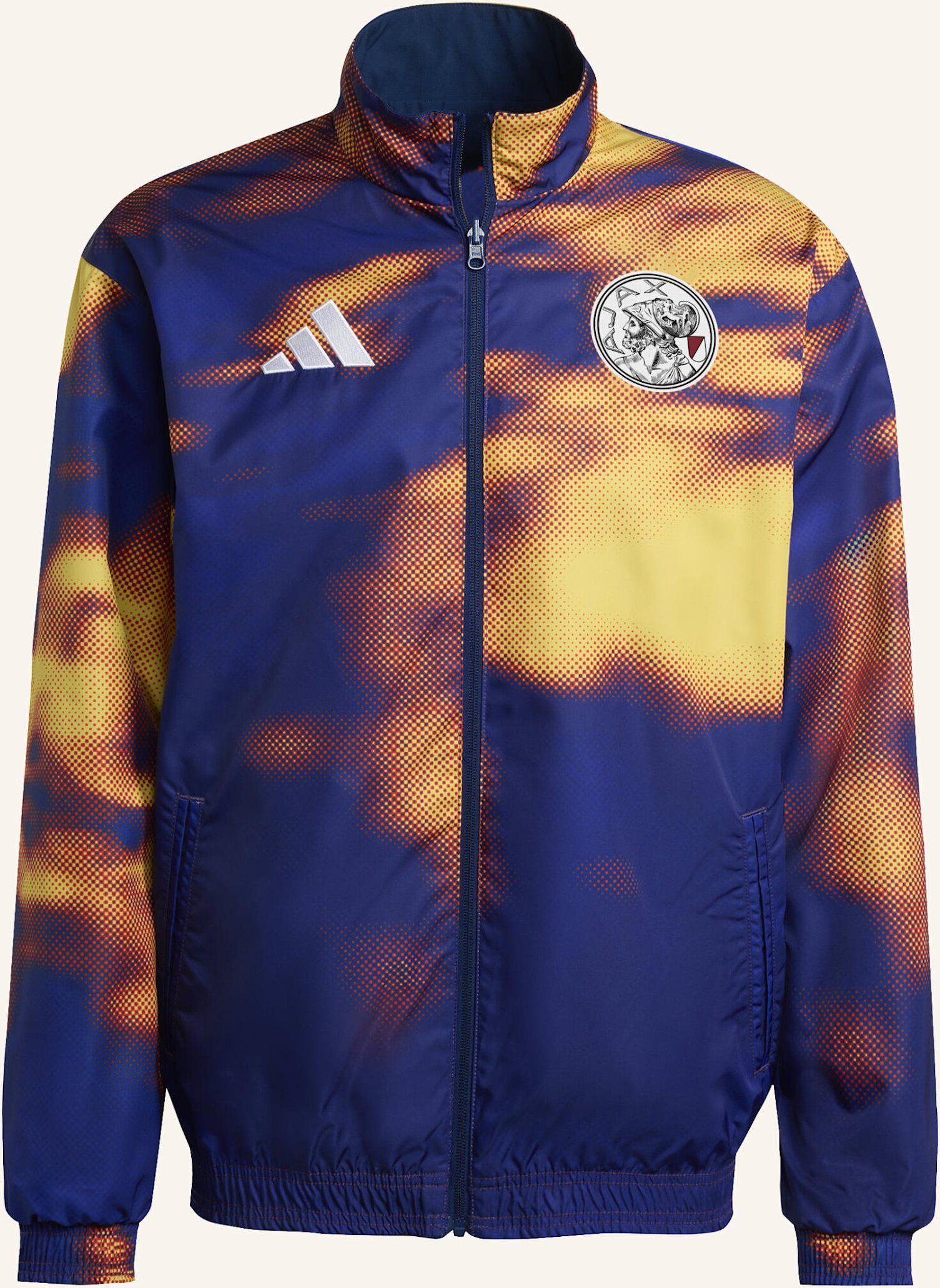 Adidas Ajax Amsterdam X Id&T Trainingsjacke blau