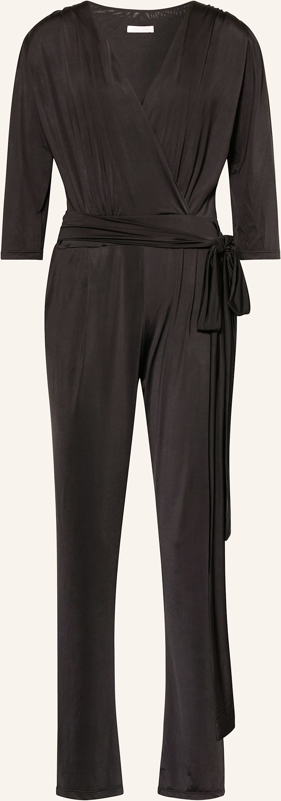 Thumbnail - Marivie Jersey-Jumpsuit Never Ever! Mit 3/4-Arm schwarz