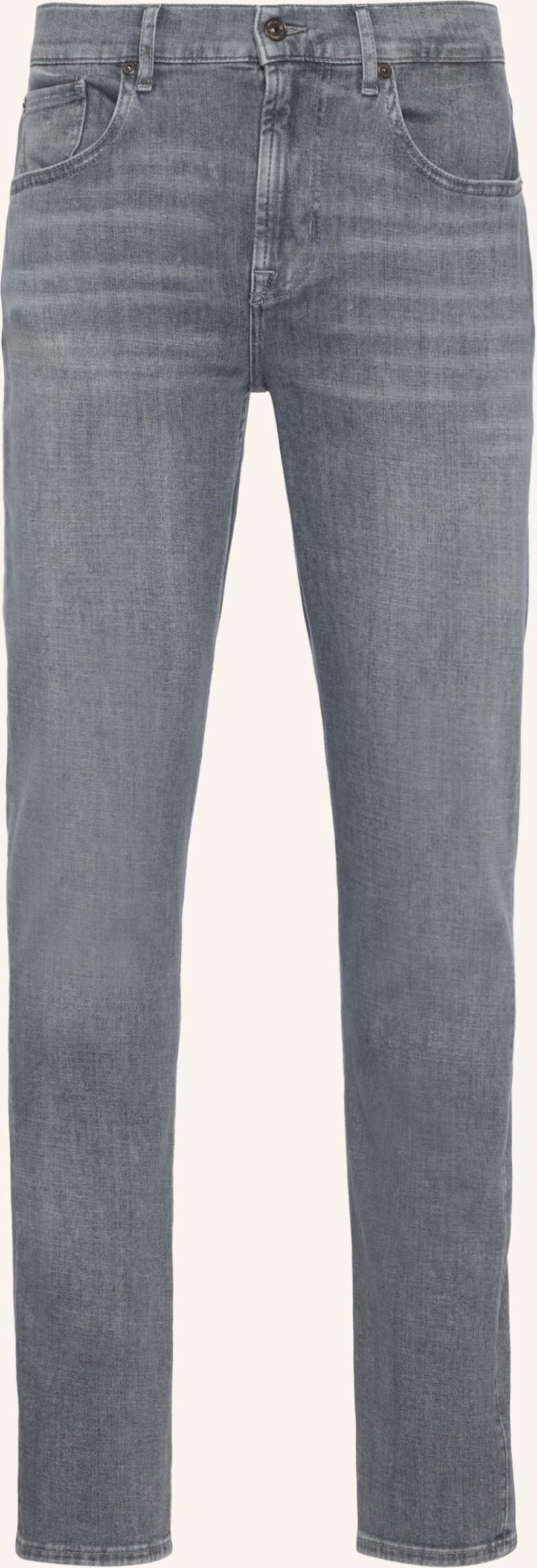 7 For All Mankind Jeans Skinny Skinny Fit grau