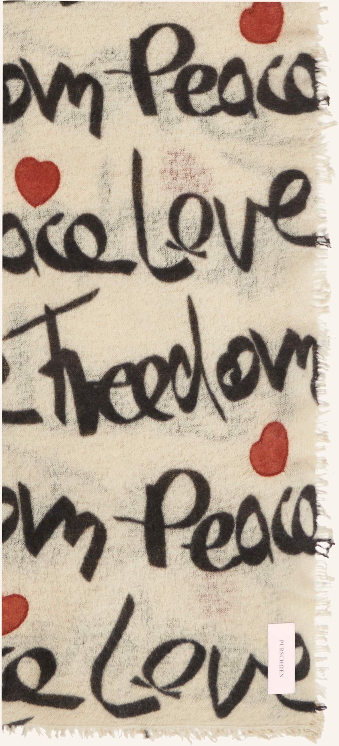 Purschoen Cashmere-Schal Freedom beige