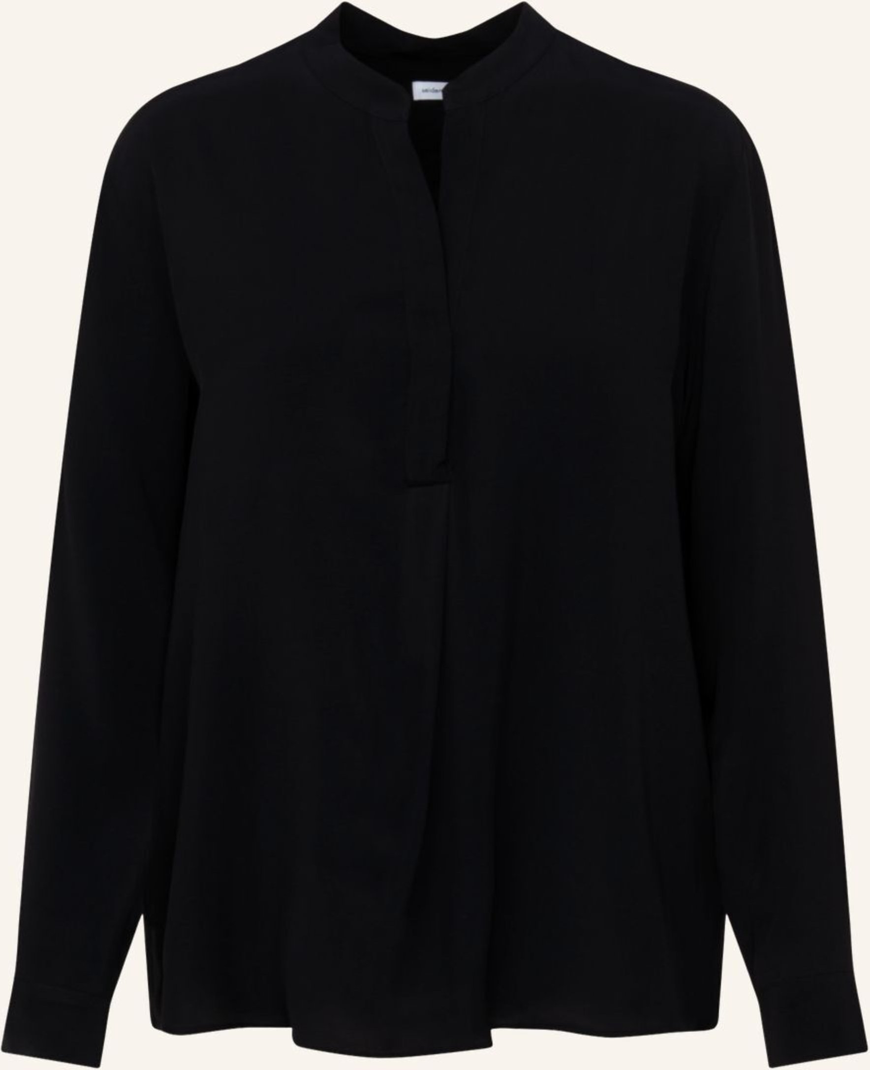 Thumbnail - Seidensticker Tunika, Stehkragenbluse schwarz