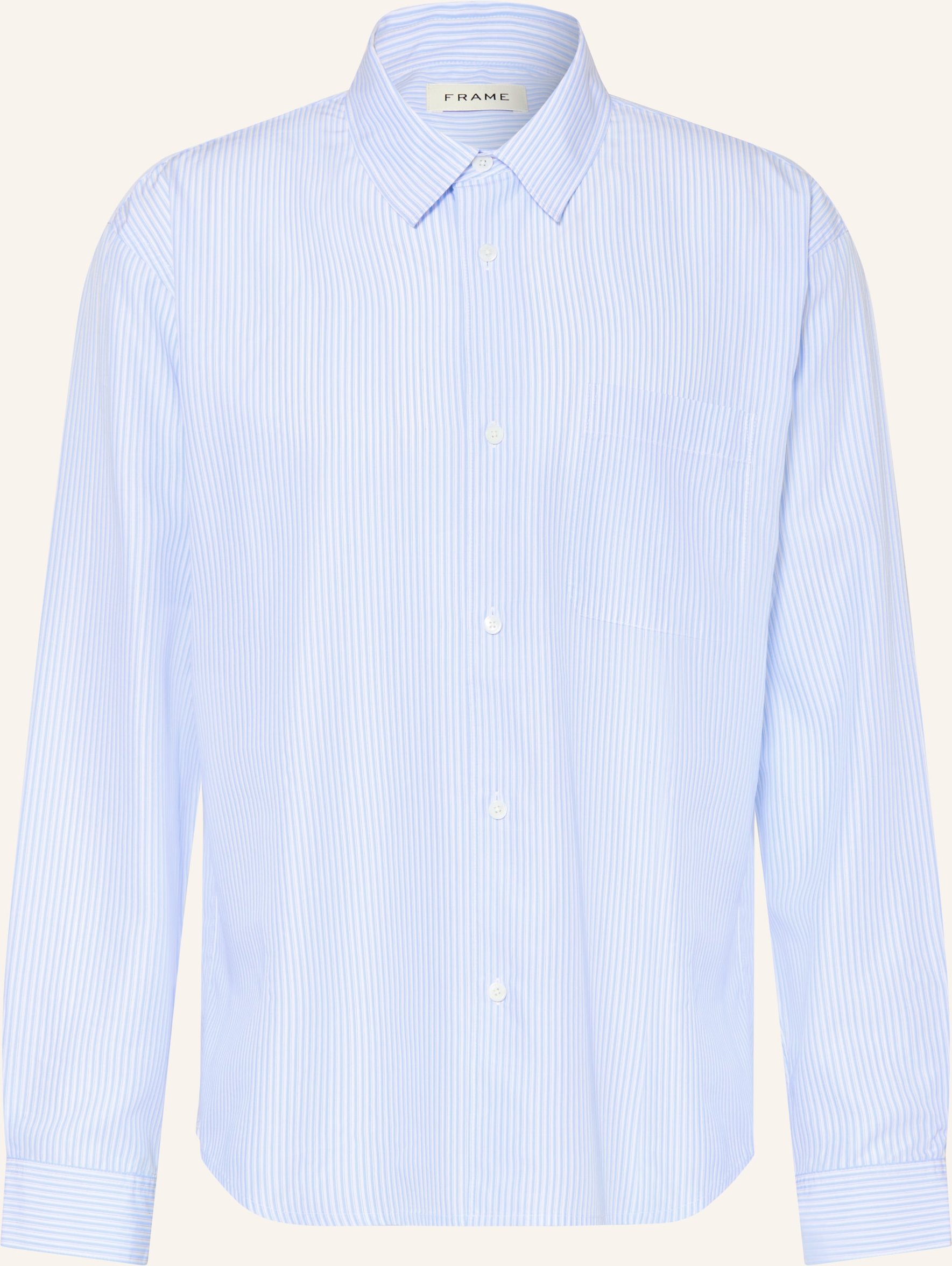 Frame Hemd Comfort Fit blau