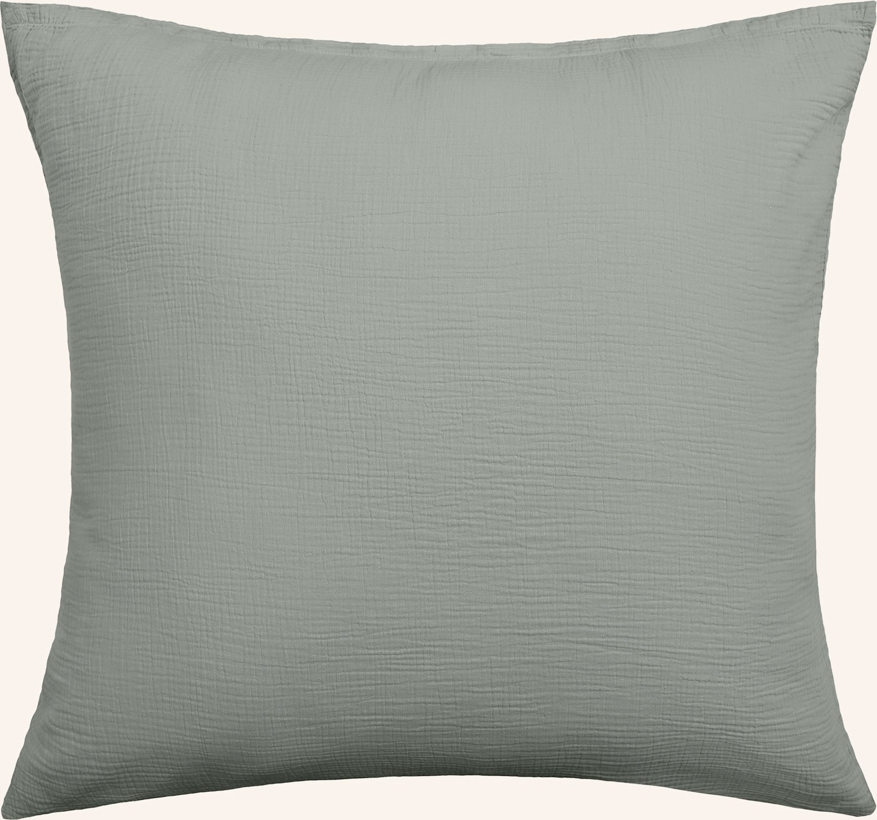 Royfort Kissenbezug Musselin gruen