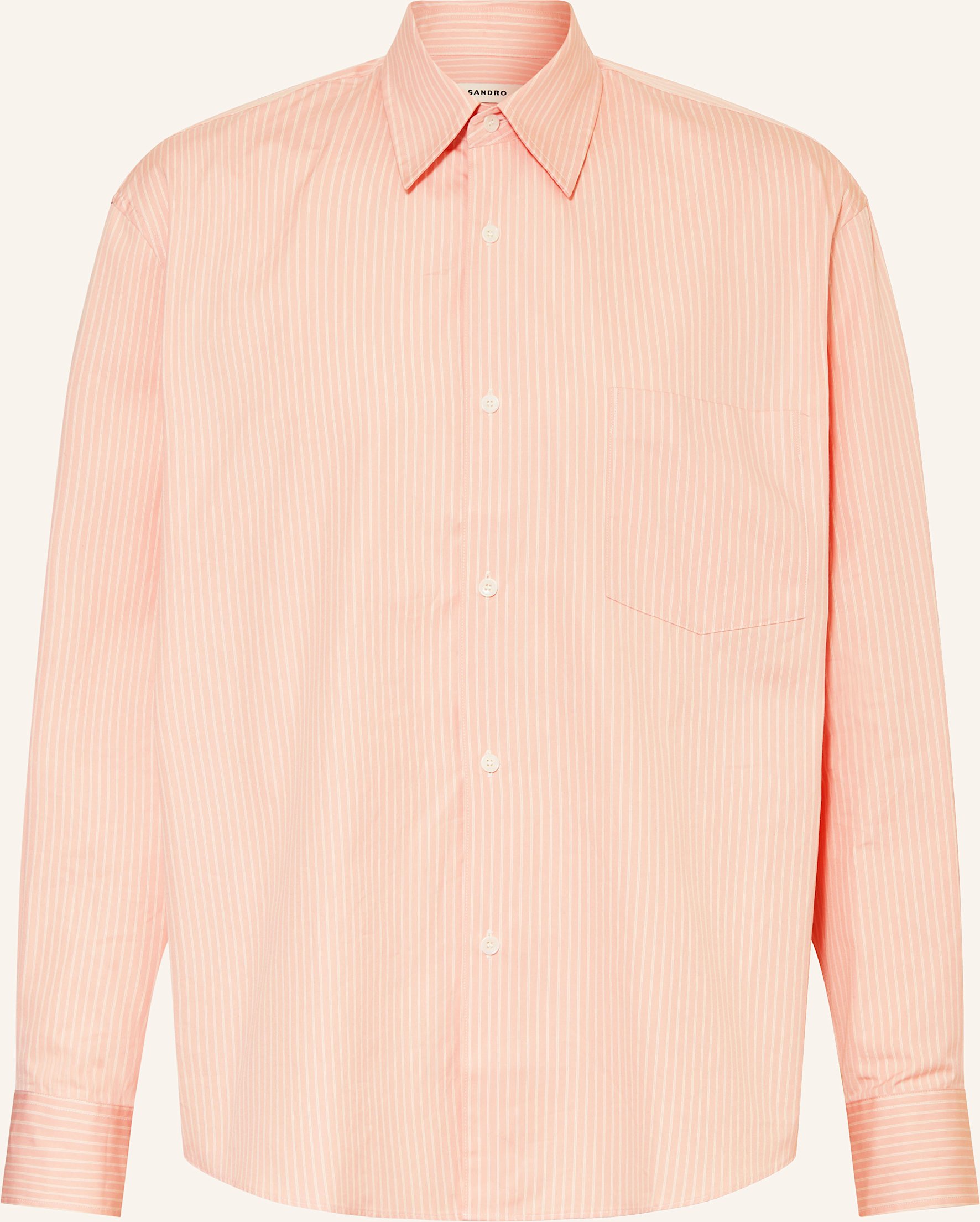 Sandro Hemd Regular Fit pink