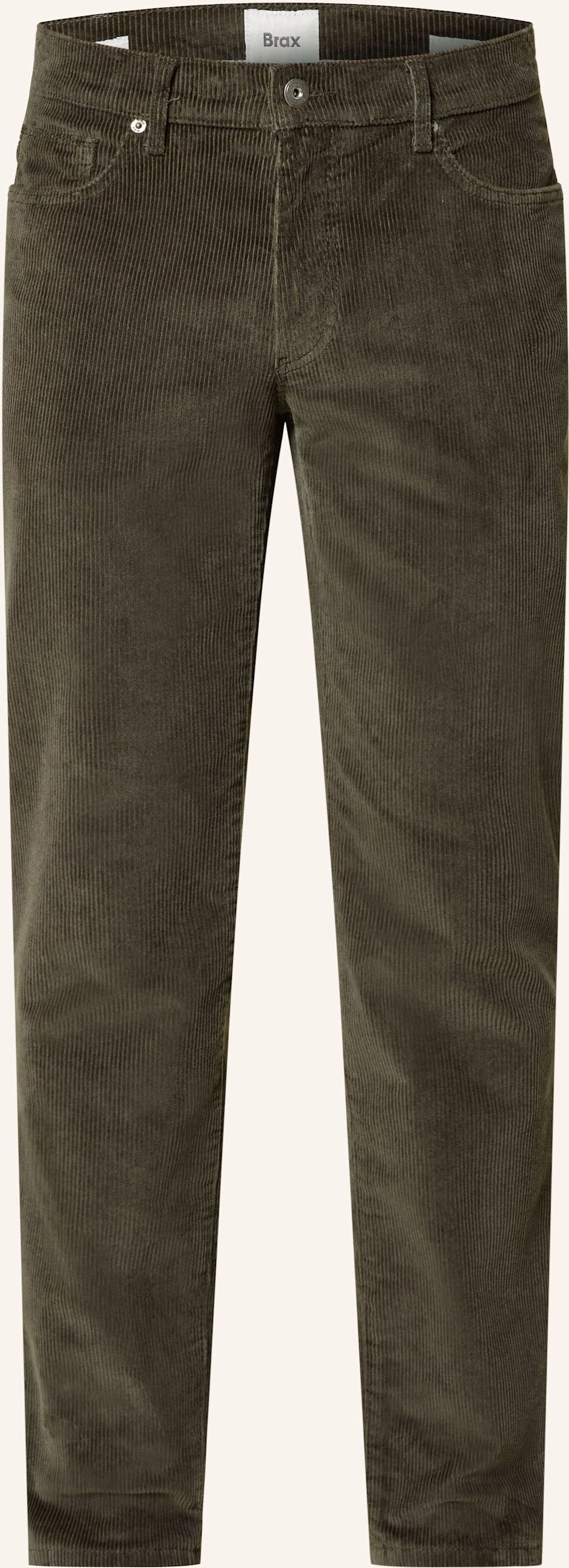 Brax Cordhose Cadiz Straight Fit gruen