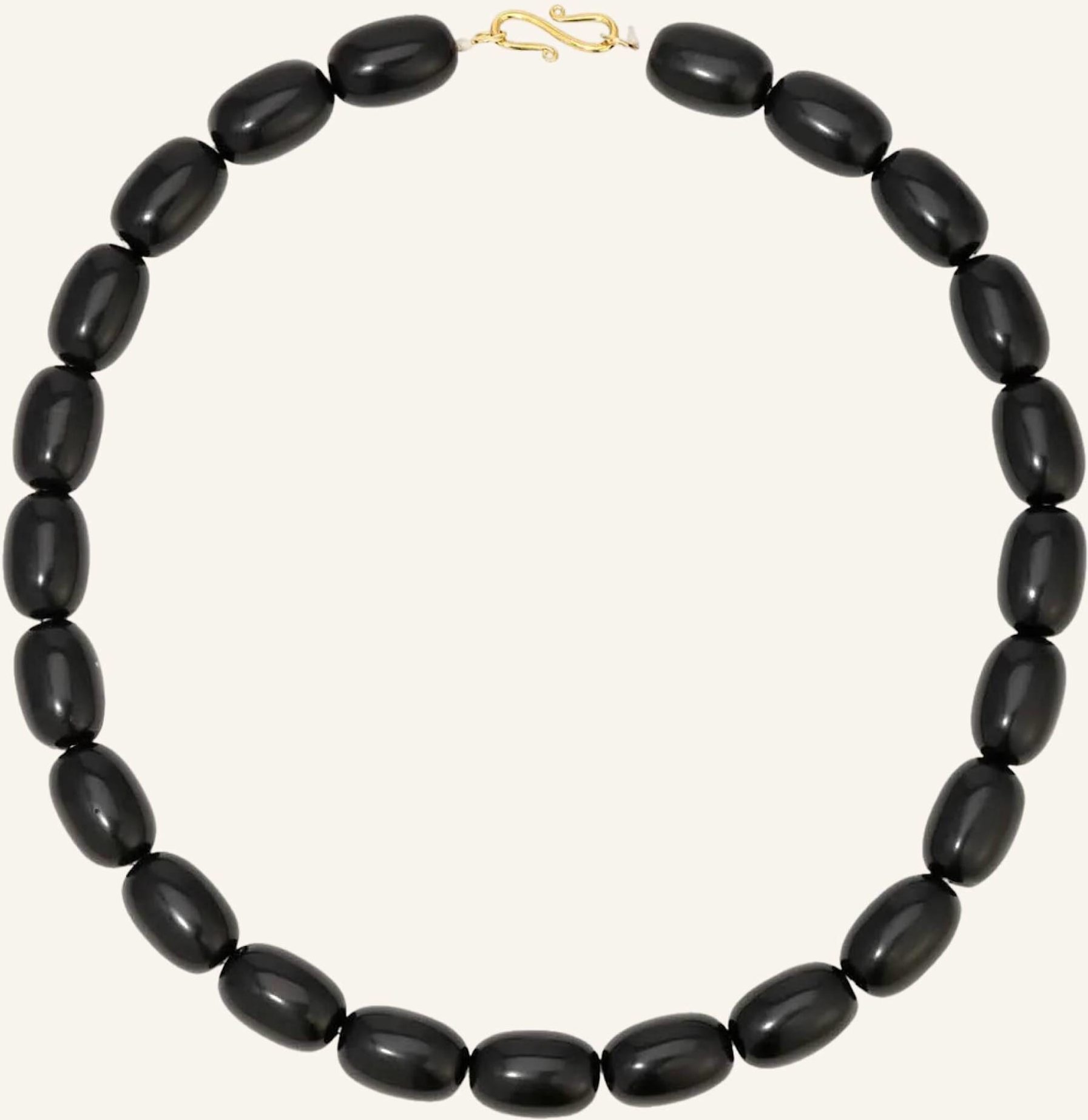 Heaven Mayhem Halsketten Clementine Black By Glambou gold