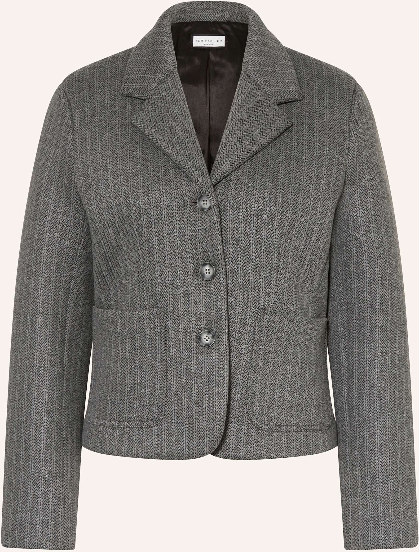 Thumbnail - Sem Per Lei Blazer grau