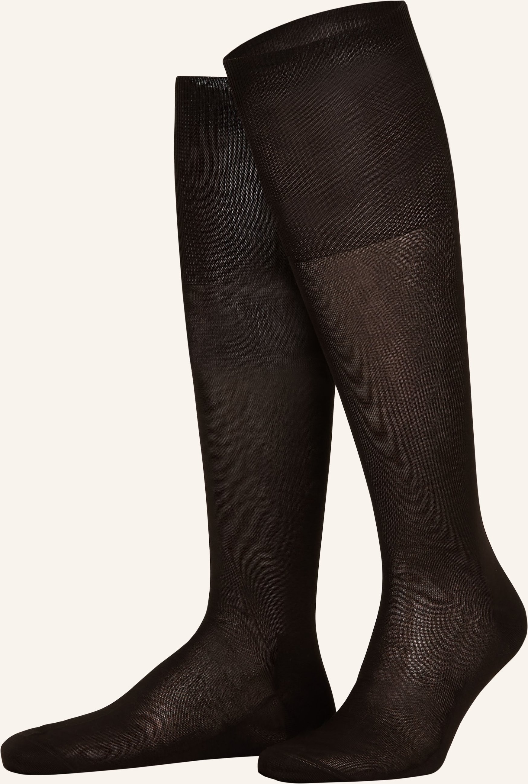 Thumbnail - Falke Kniestrümpfe Luxury No. 9 braun