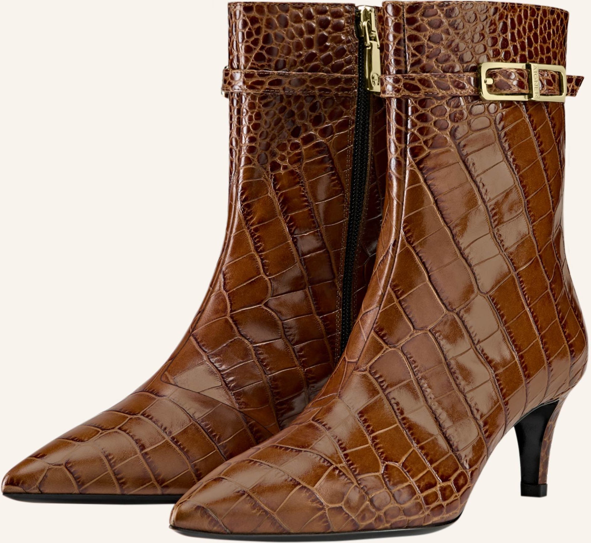 Aigner Heel Bootie Madonna 12e braun