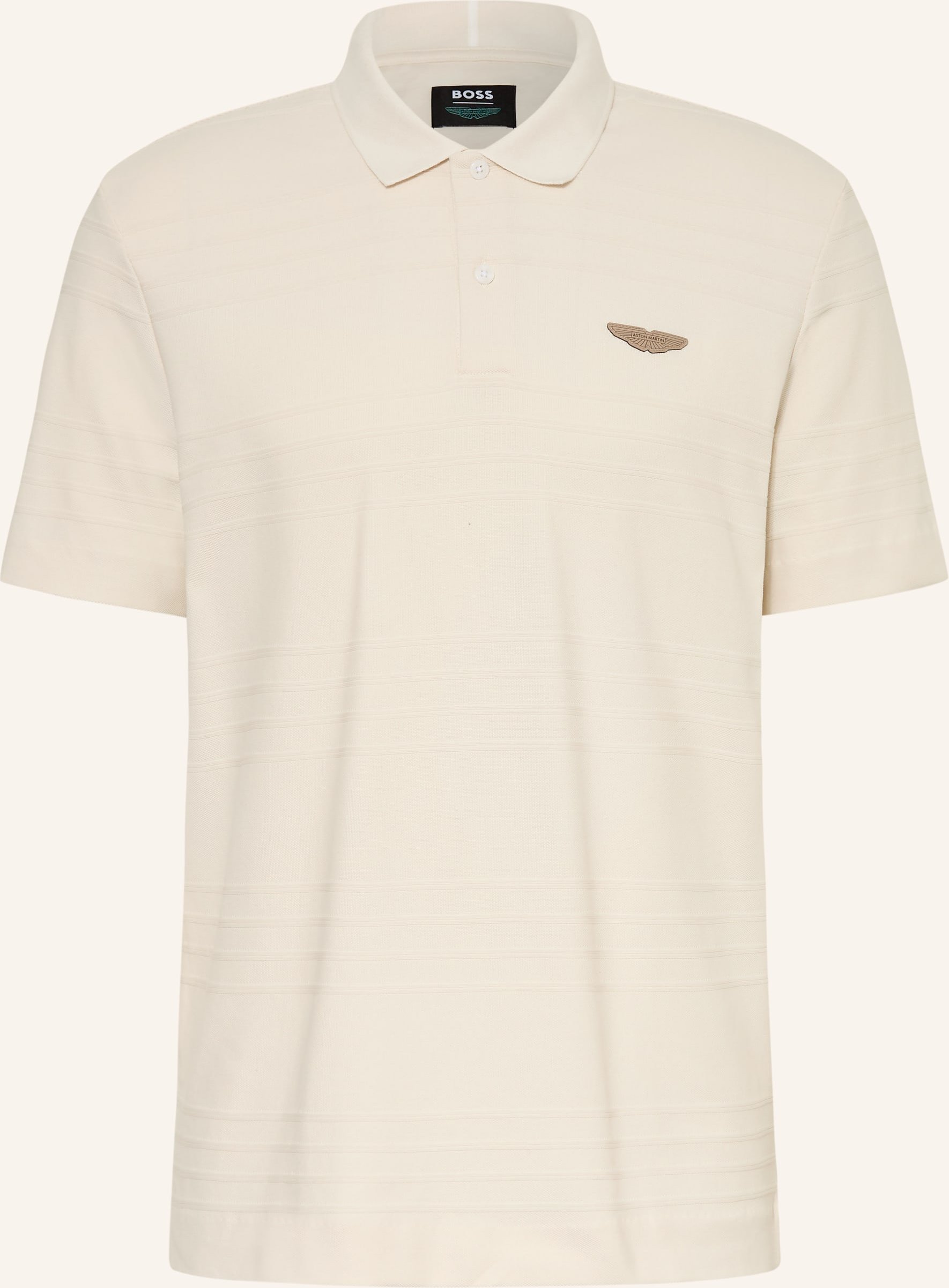Boss Piqué-Poloshirt Parris weiss