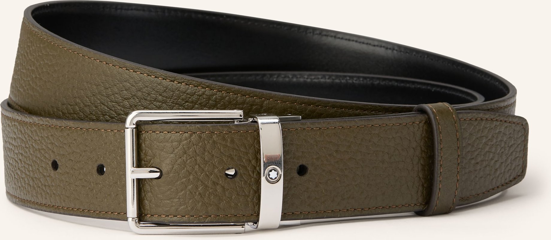 Montblanc Ledergürtel Zum Wenden schwarz