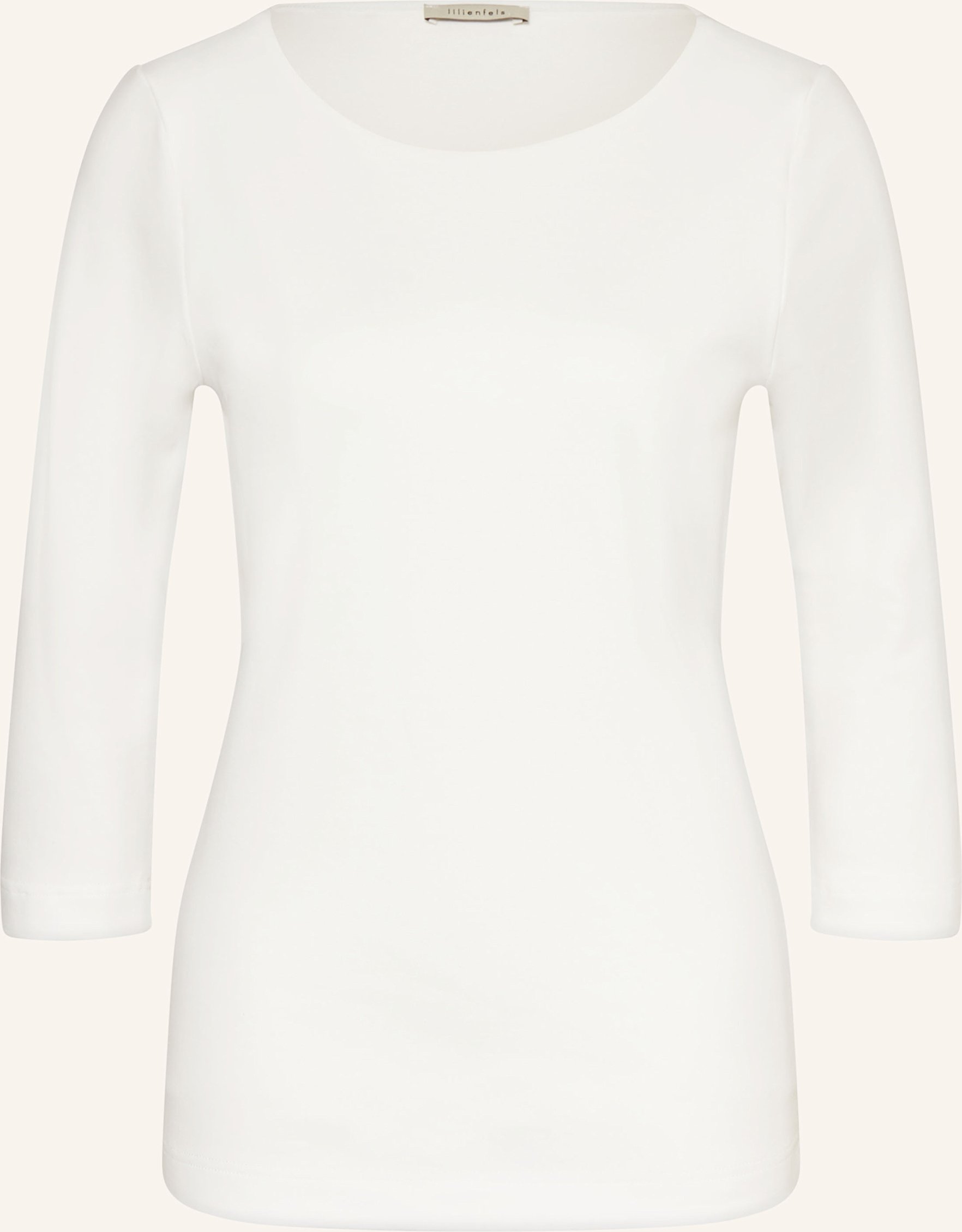 Lilienfels Longsleeve Mit 3/4-Arm weiss