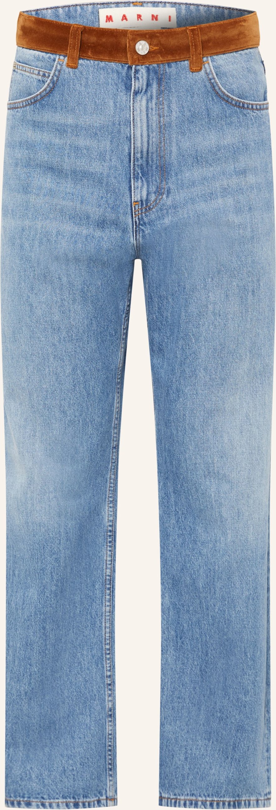 Marni Jeans Regular Fit blau
