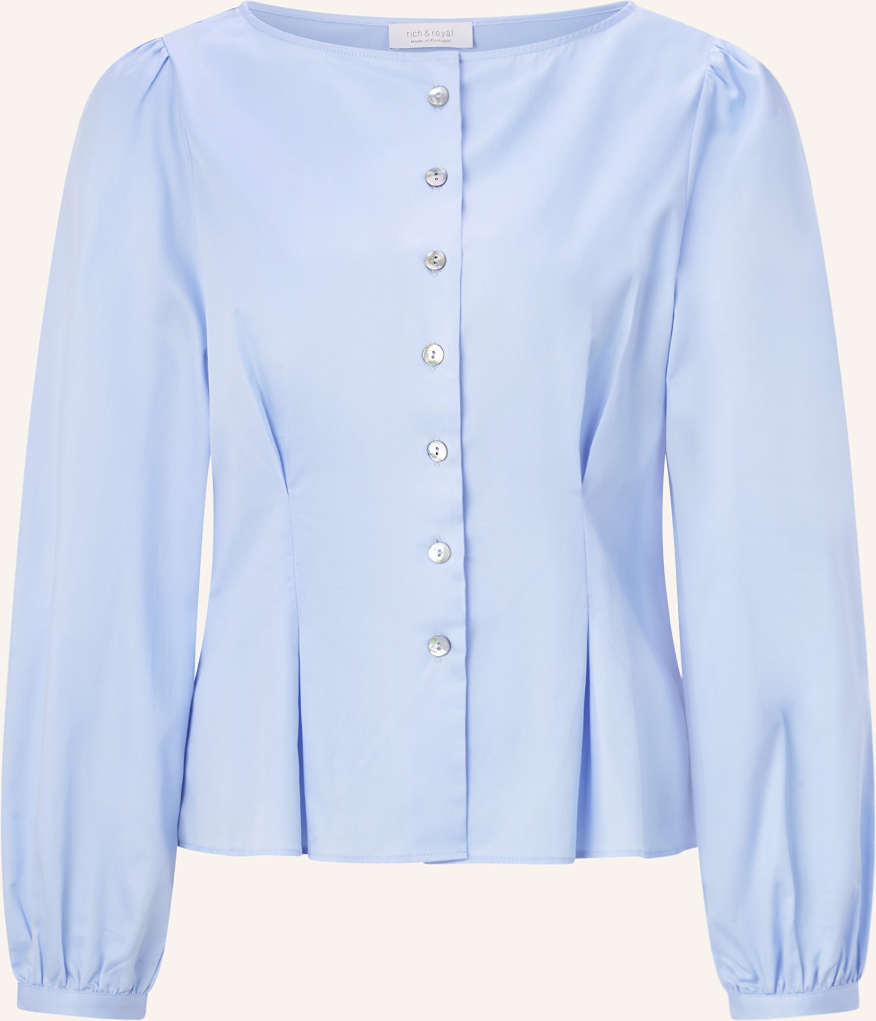 Rich & Royal Bluse blau