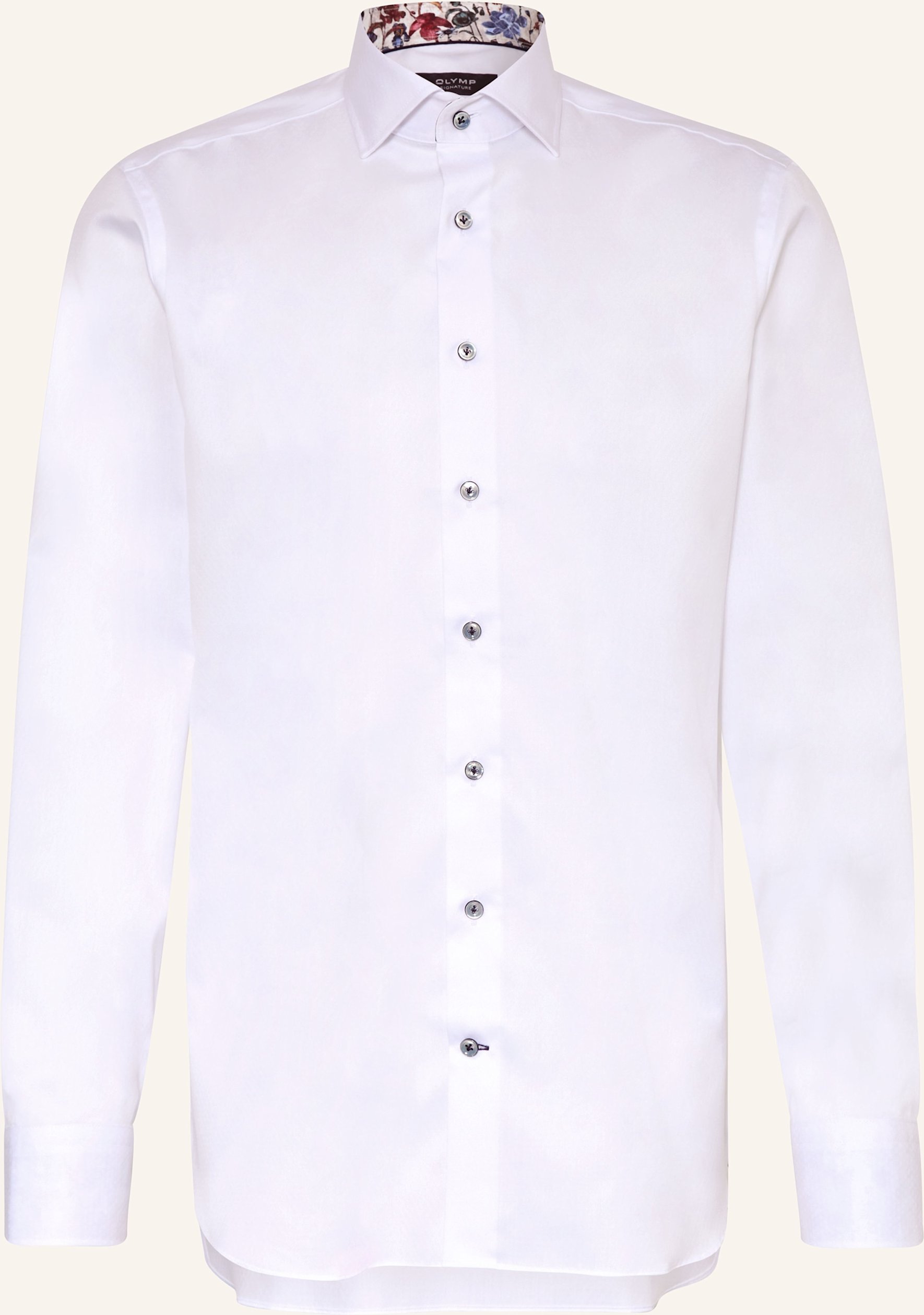 Olymp Signature Hemd Signature Tailored Fit weiss