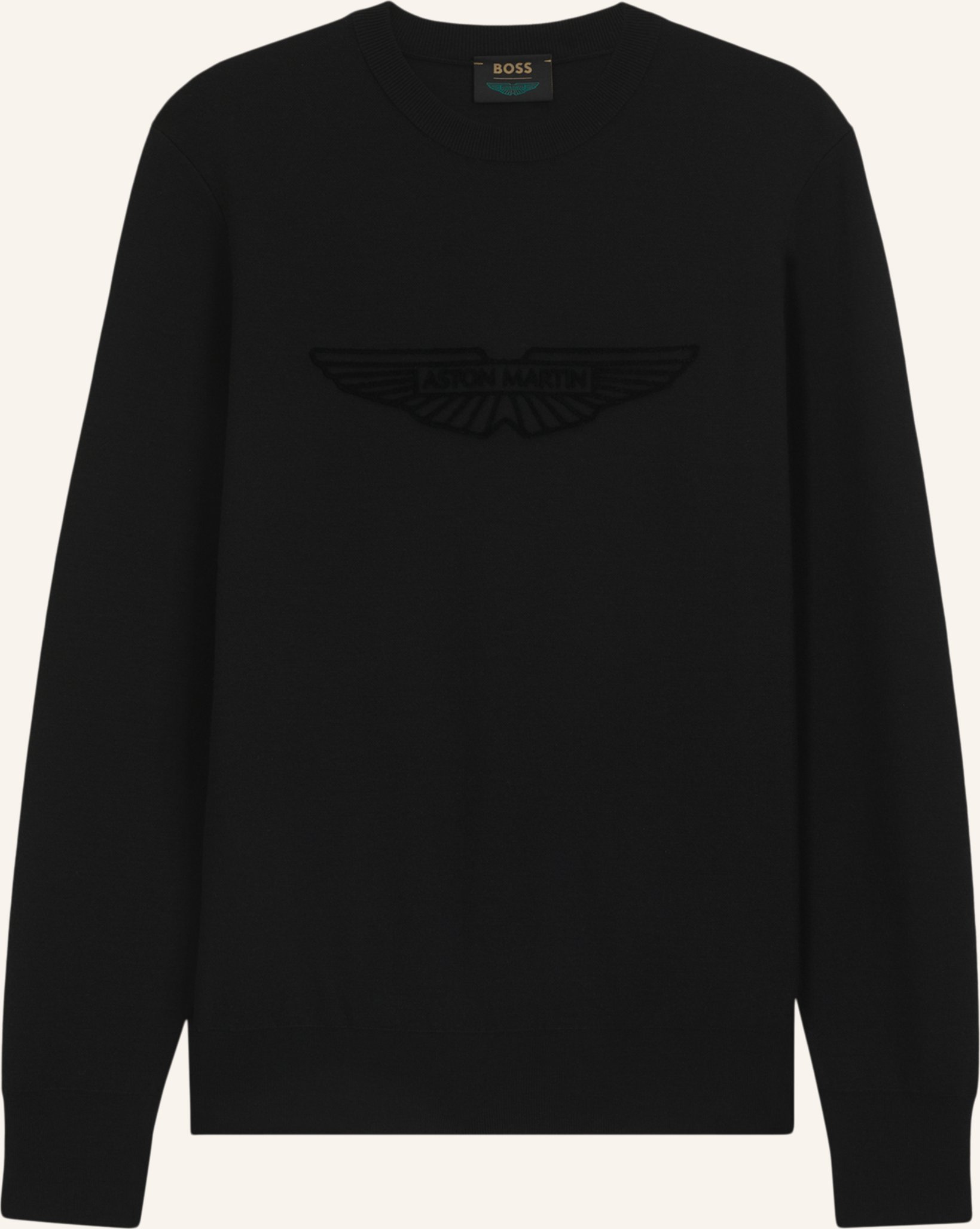 Boss Pullover L-Electrico_2_Am Regular Fit schwarz