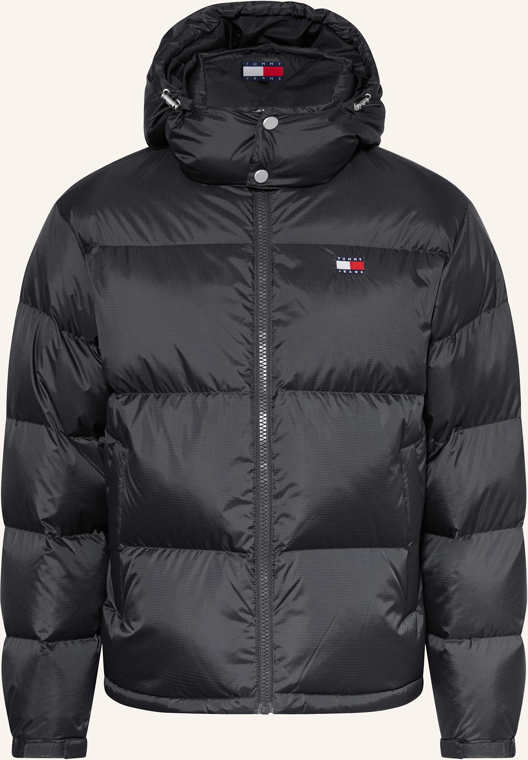 Tommy Jeans Daunenjacke Alaska Mit Abnehmbarer Kapuze blau