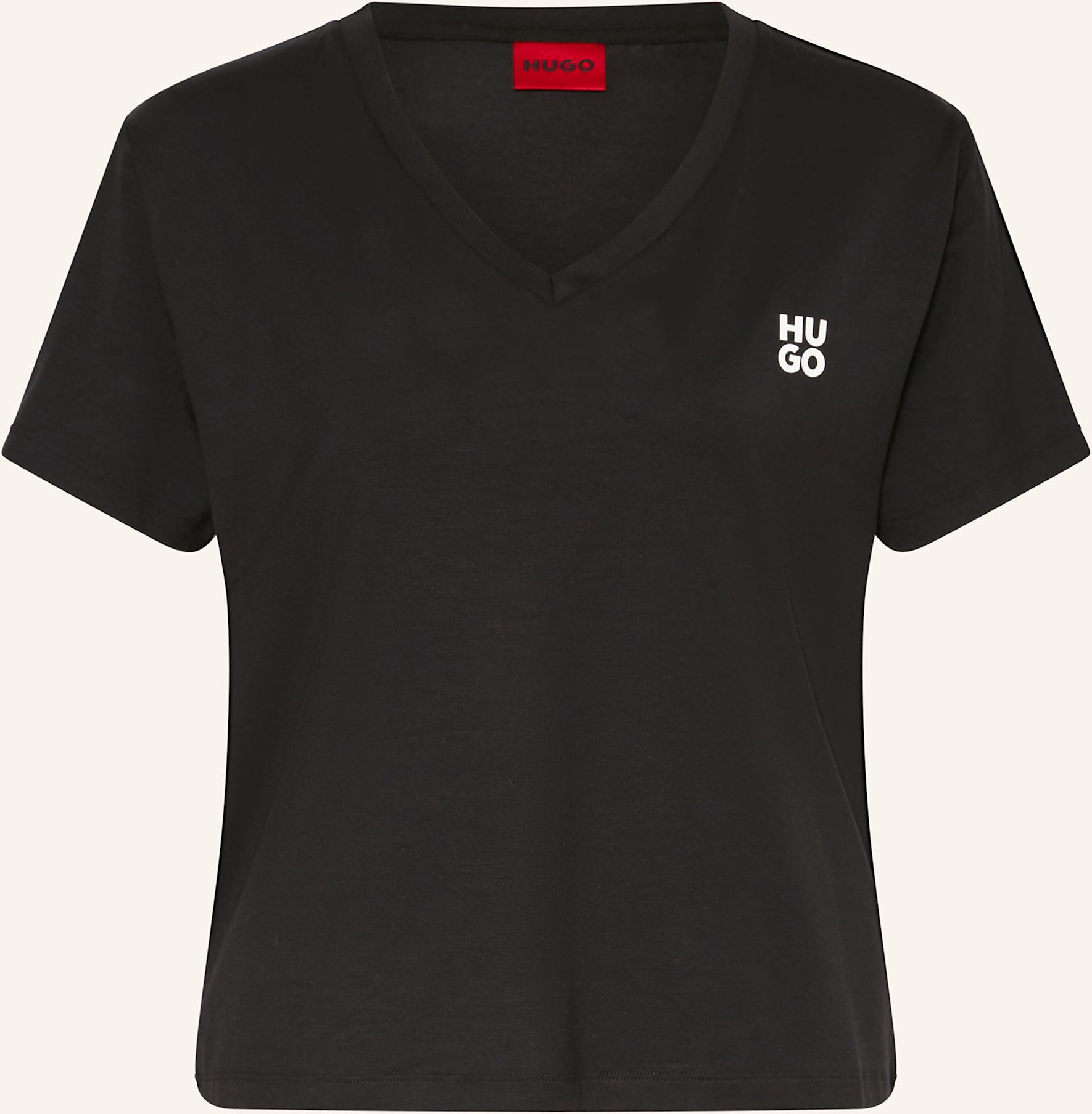 Hugo Schlafshirt Nika schwarz