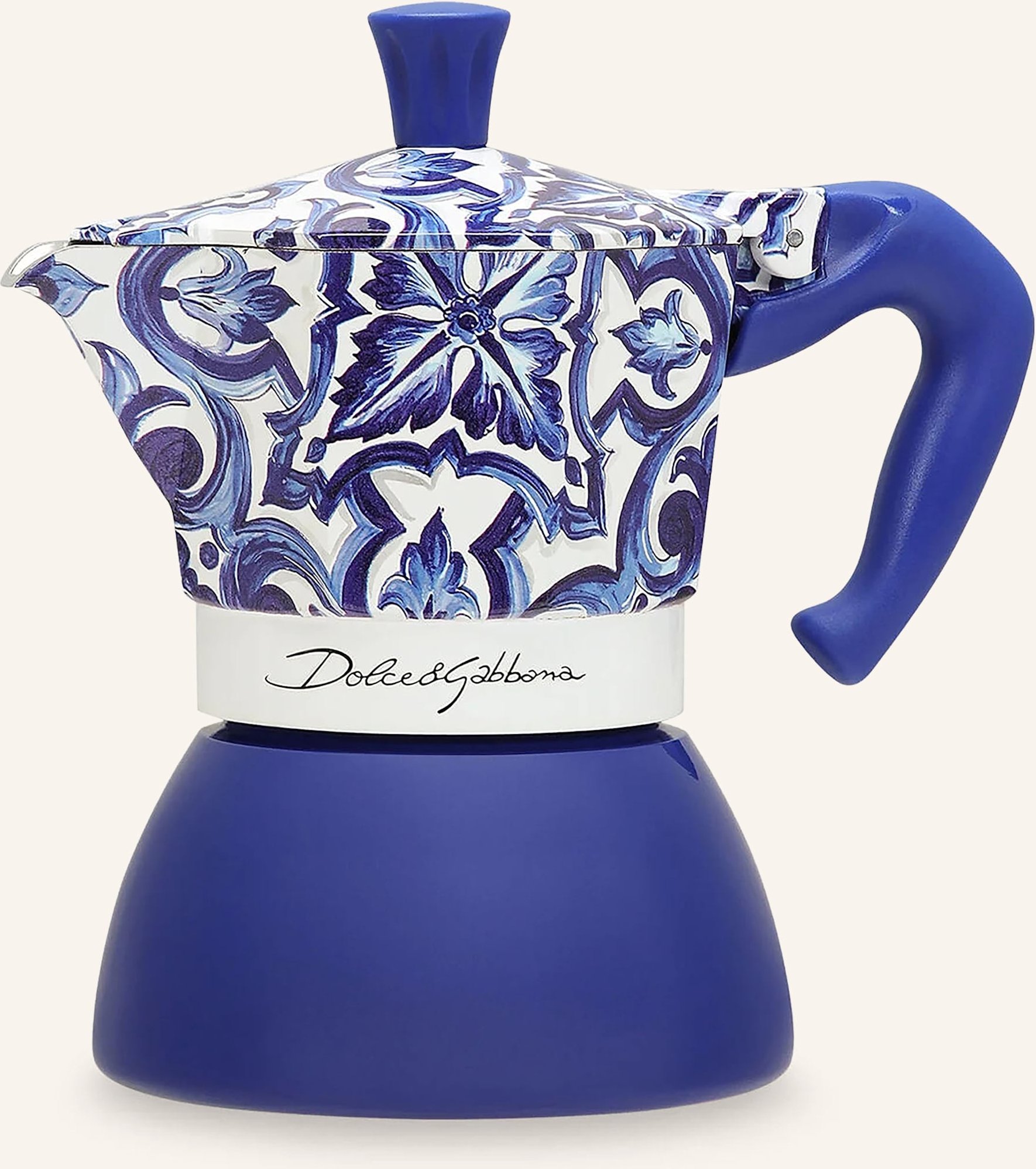 Dolce & Gabbana Casa Espressokocher blau