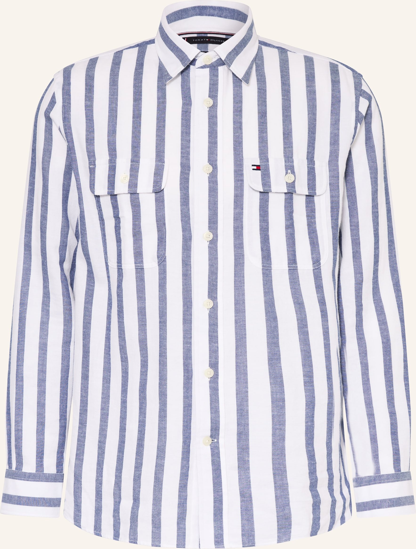 Tommy Hilfiger Hemd Comfort Fit blau