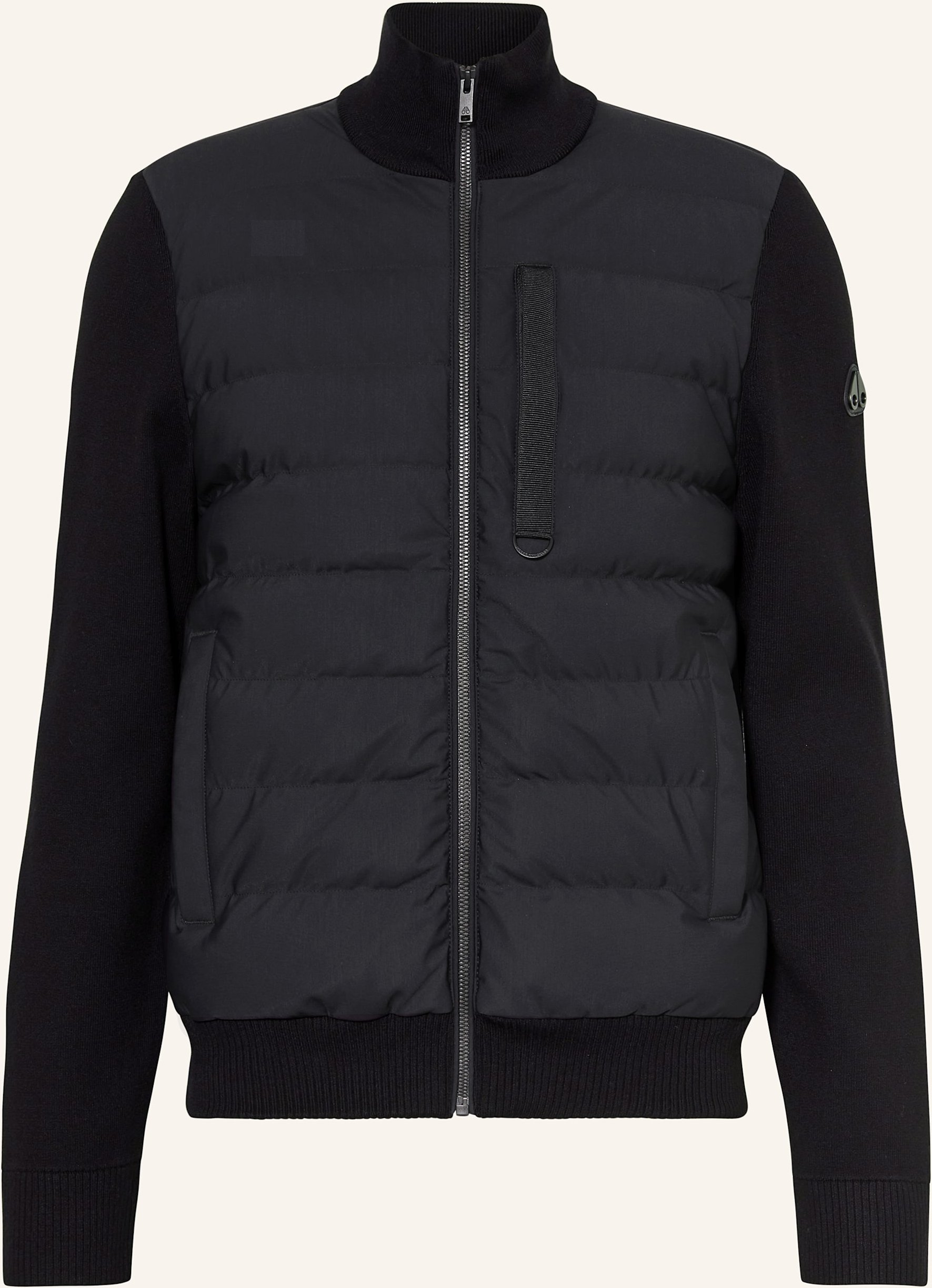 Thumbnail - Moose Knuckles Lightweight-Daunenjacke Kamet Im Materialmix schwarz