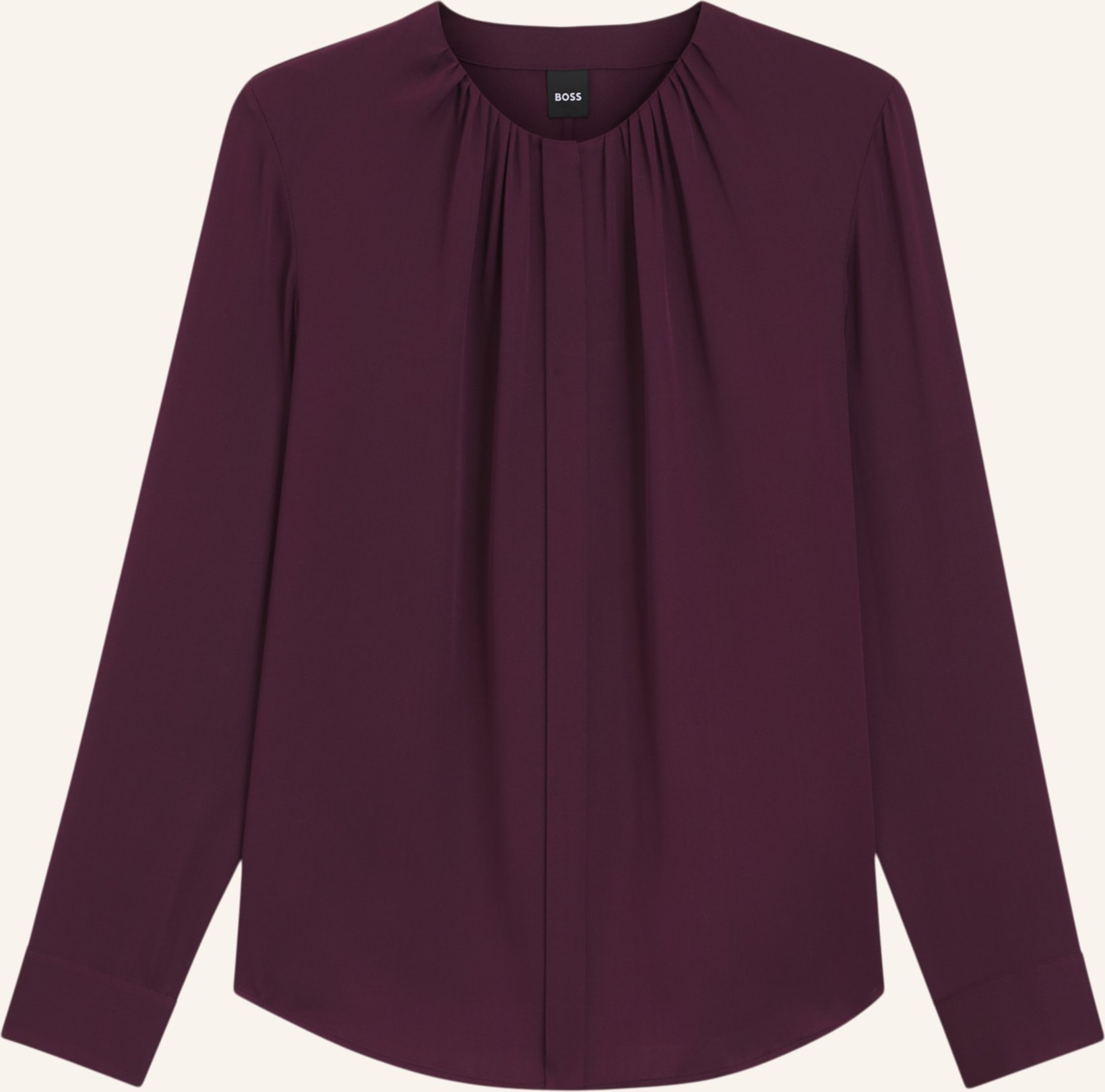 Boss Seidenbluse Banorah lila