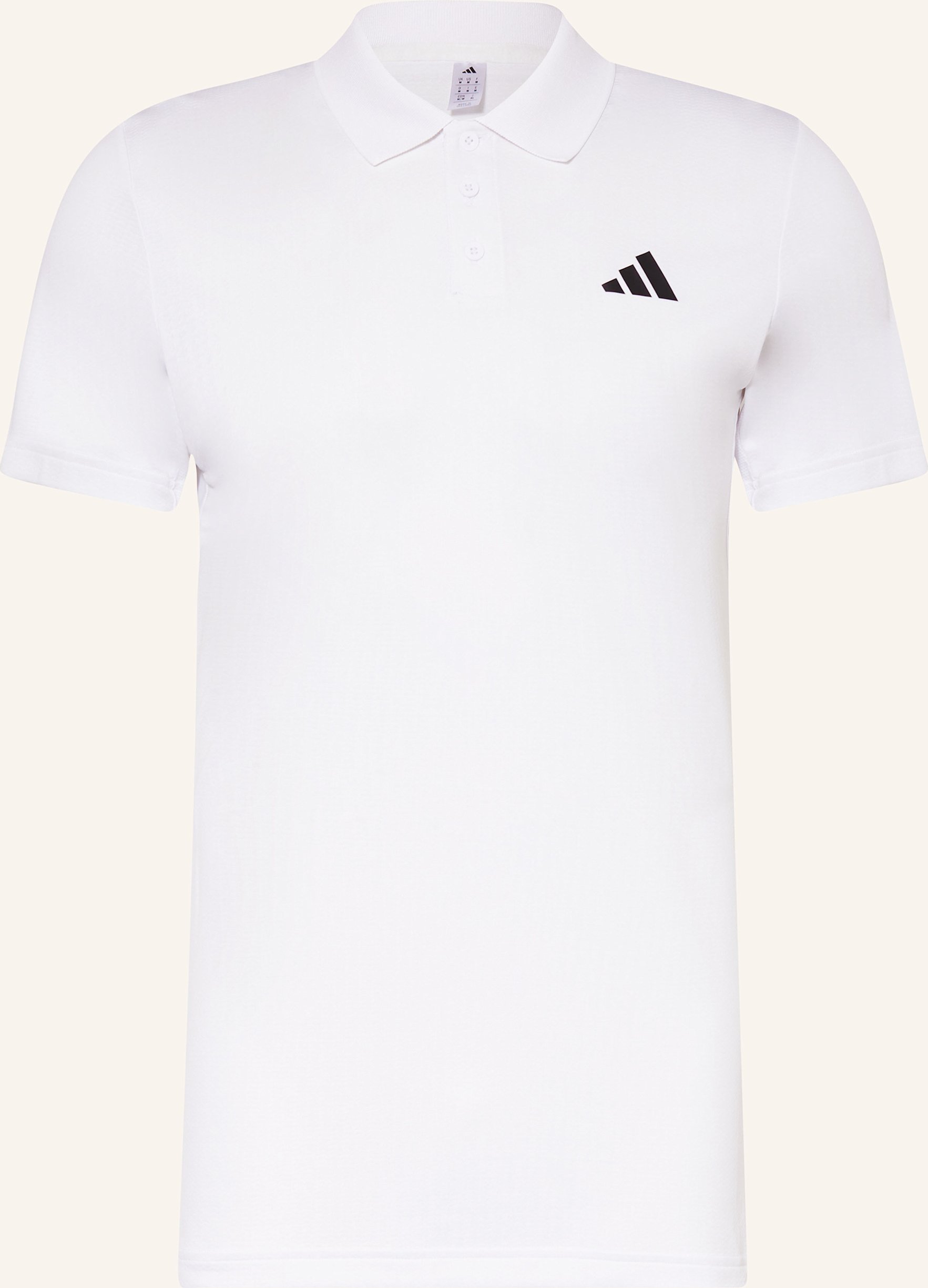 Adidas Funktions-Poloshirt Freelift weiss