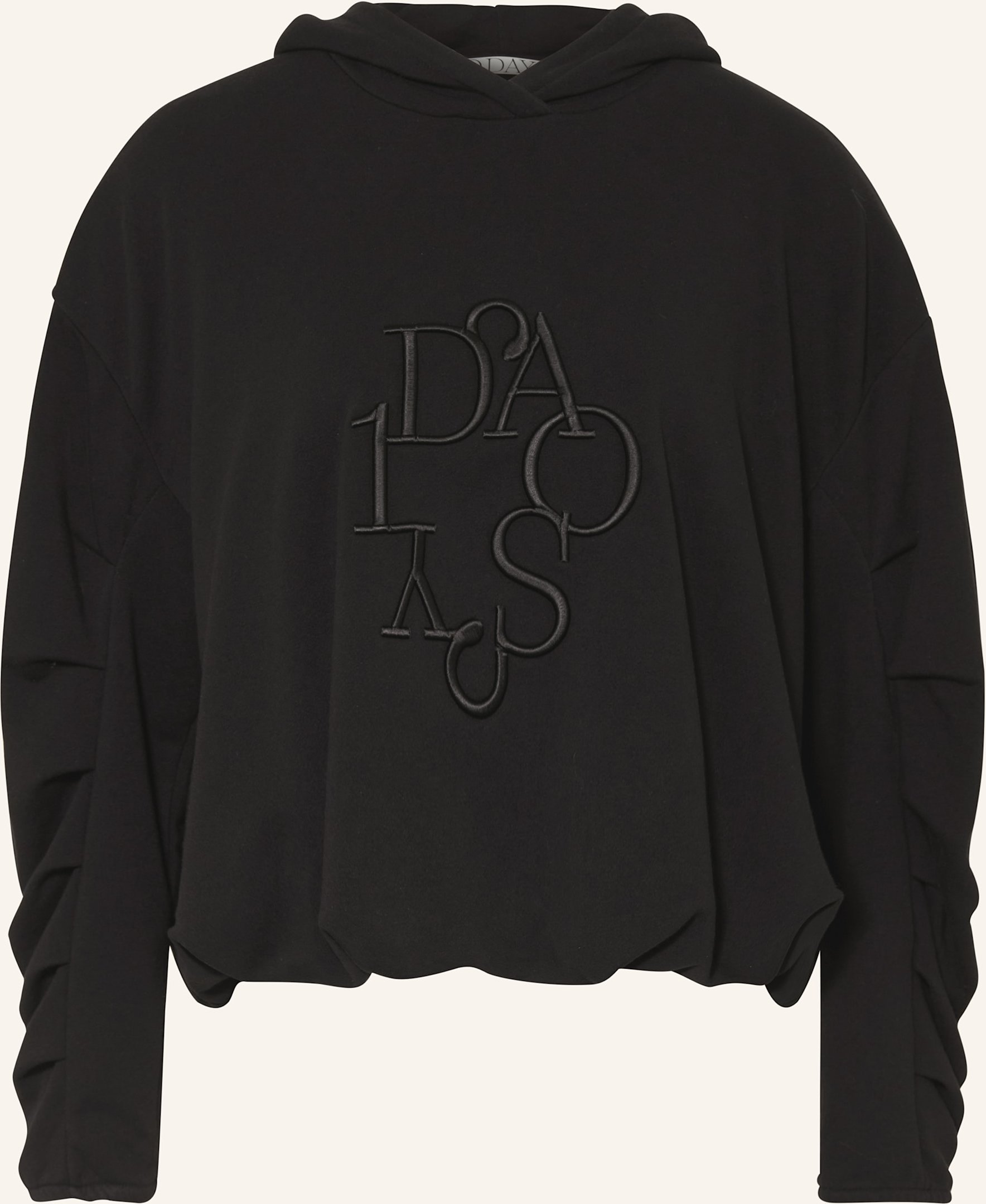 10days Cropped-Hoodie schwarz