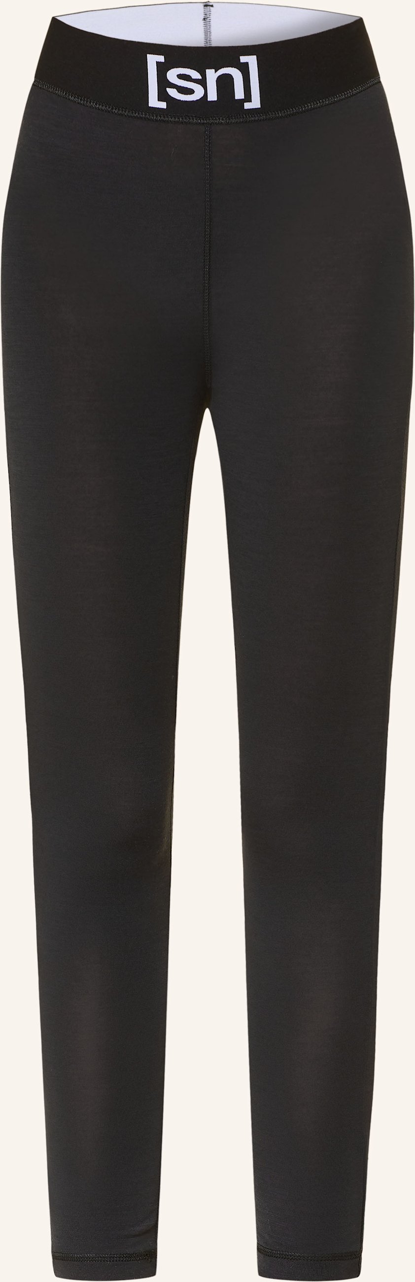 Thumbnail - Super.Natural Funktionswäsche-Hose tundra175 Mit Merinowolle schwarz