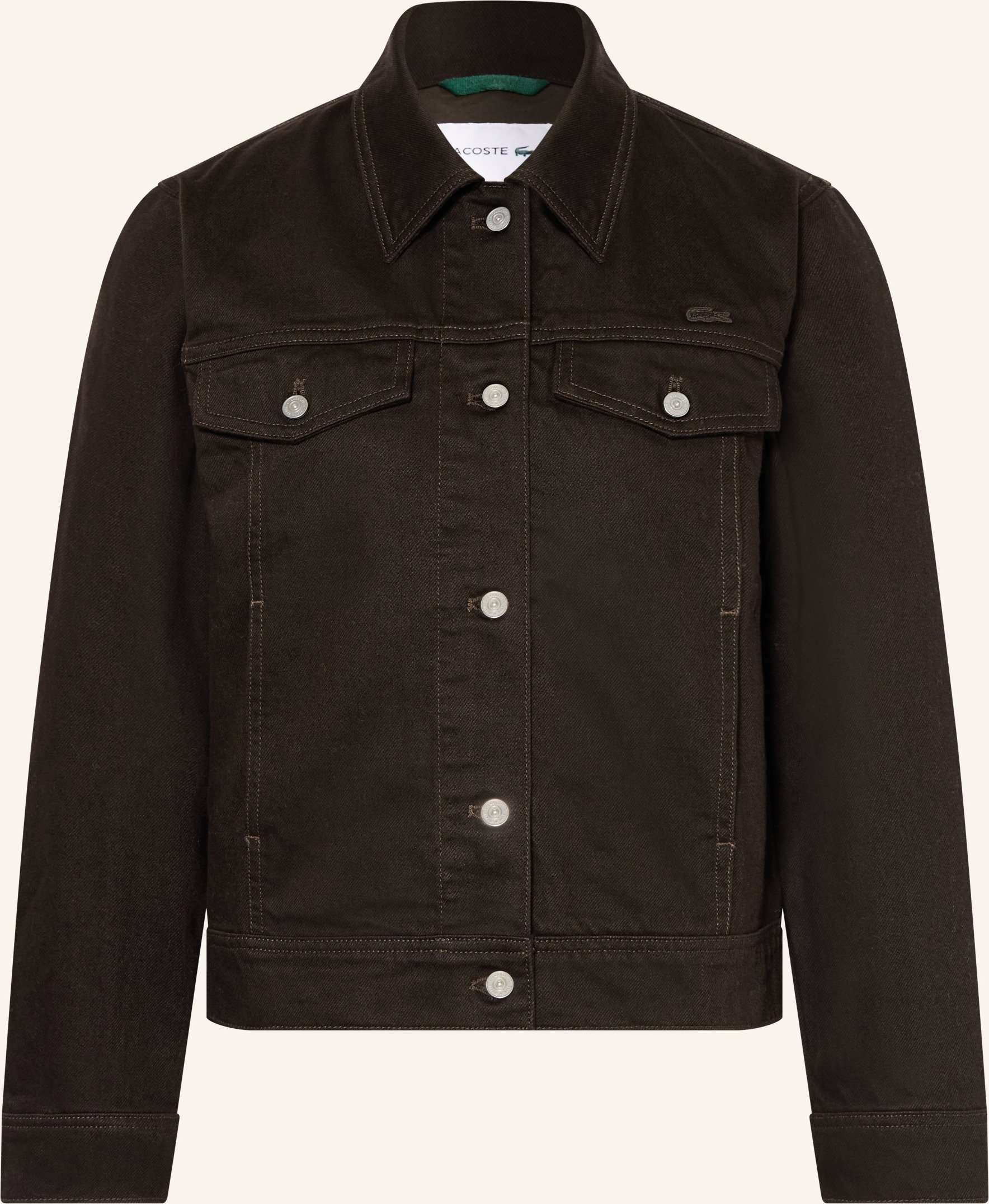 Lacoste Jeansjacke braun