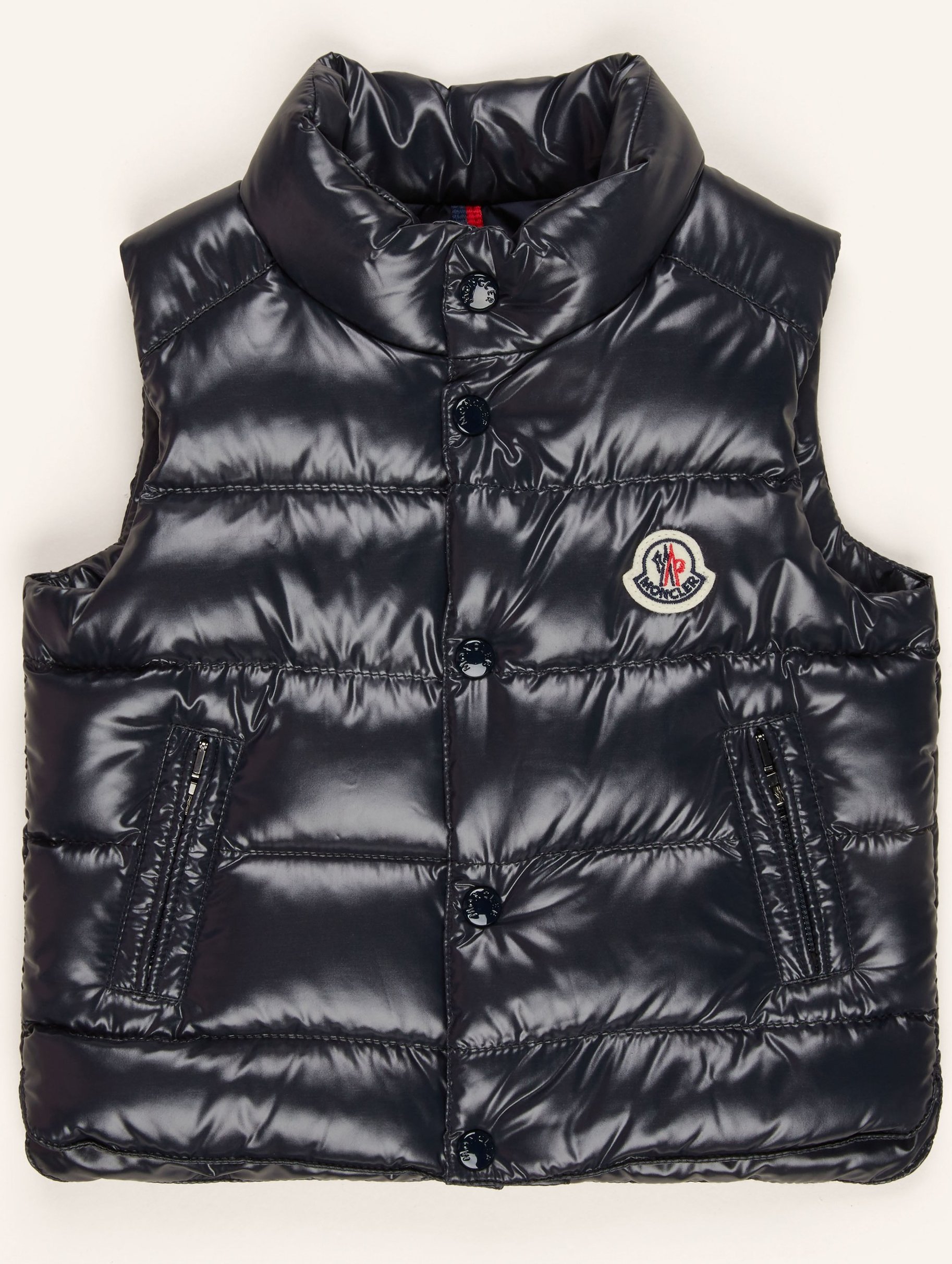 Moncler Enfant Daunenweste Bernard blau