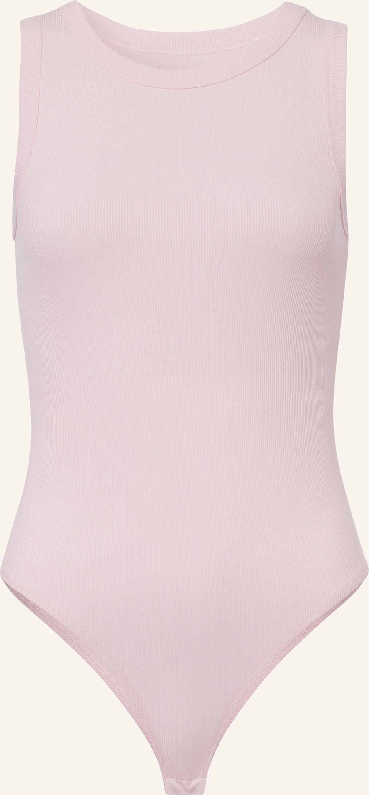 Les Lunes Ärmelloser Body Ryliee Body Rib rosa