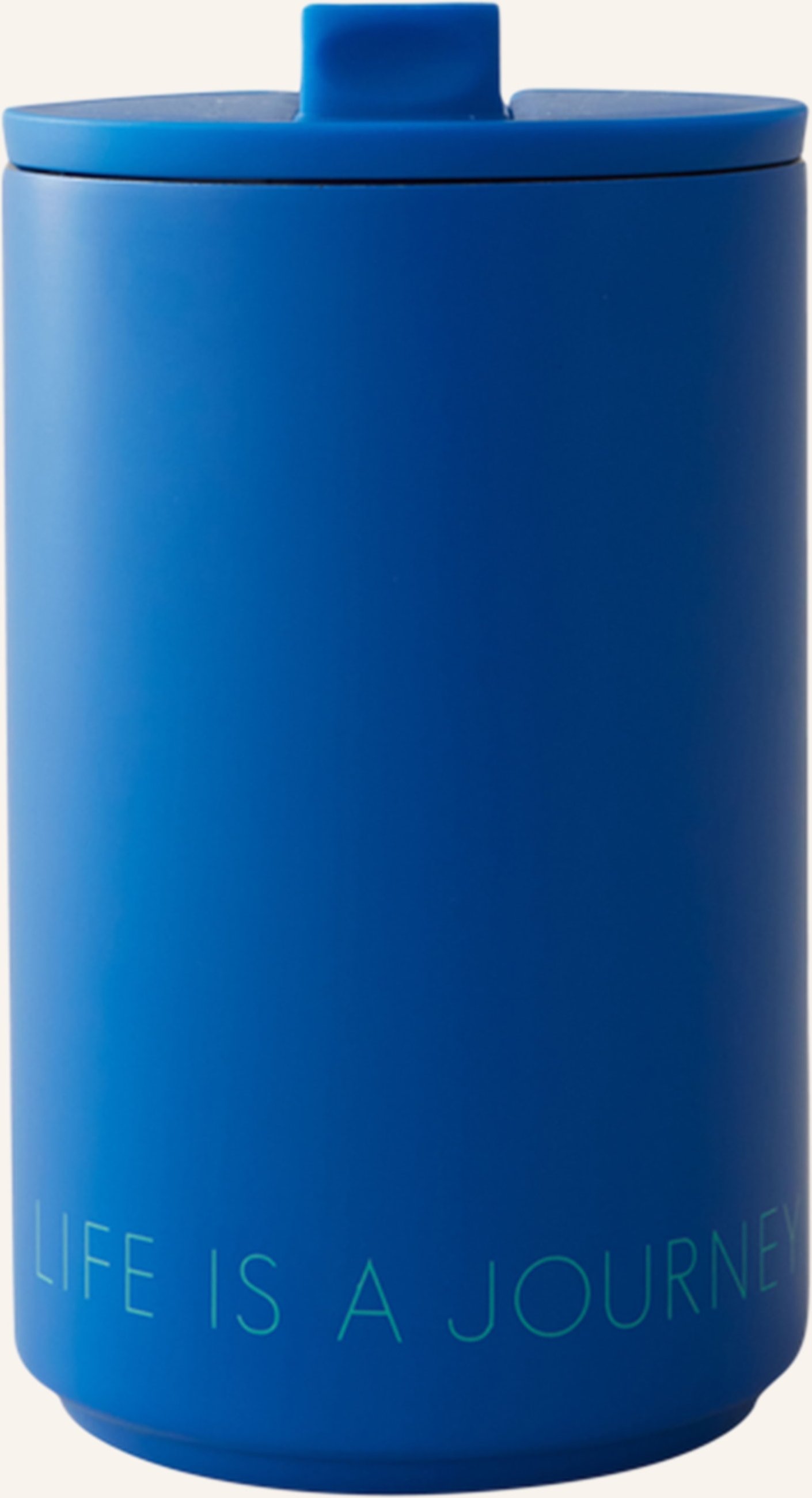 Design Letters Thermobecher Chpilifeis blau