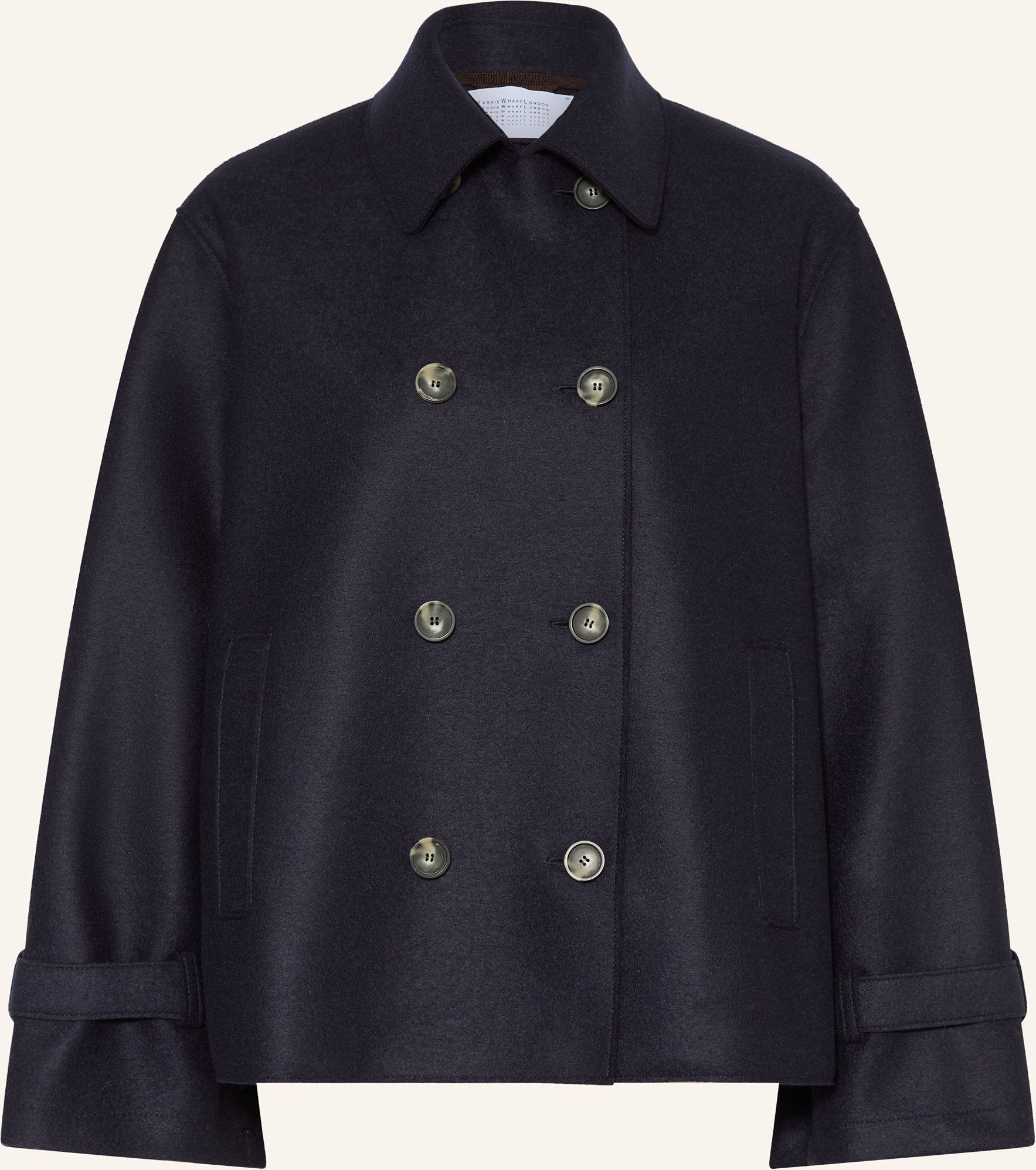 Harris Wharf London Cabanjacke blau