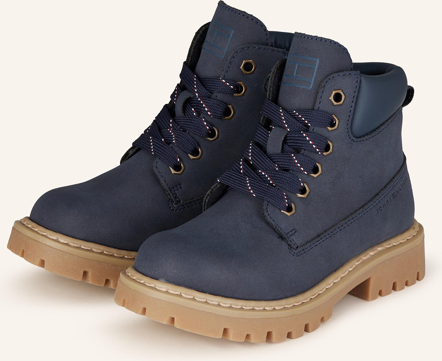 Tommy Hilfiger Schnürboots blau