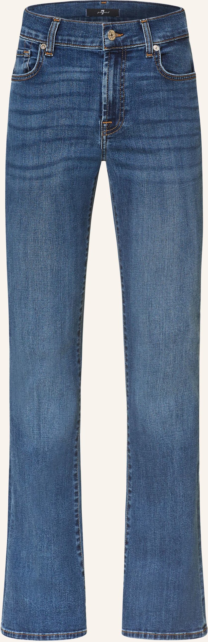 7 For All Mankind Bootcut Jeans Bootcut blau