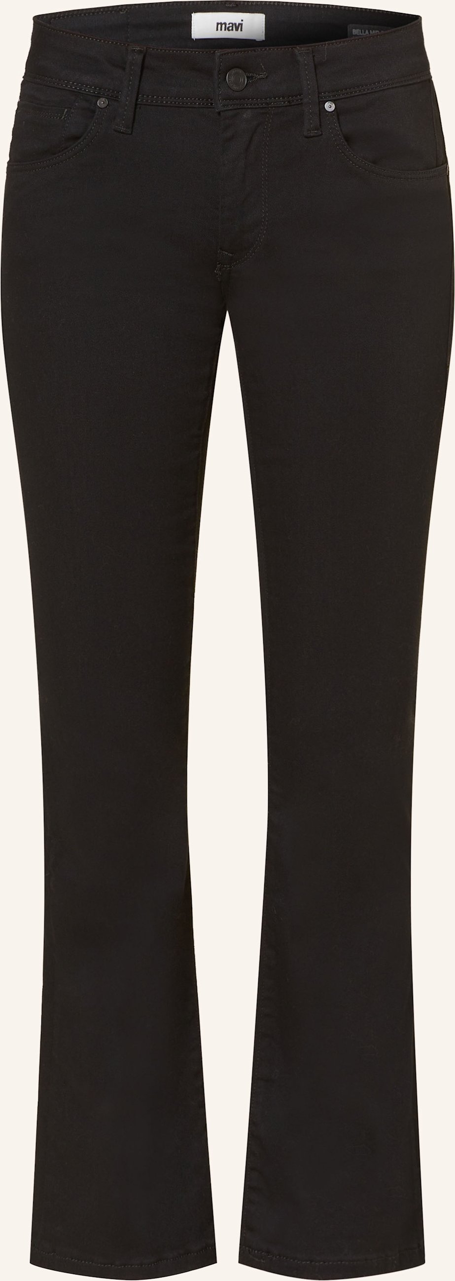 Mavi Bootcut Jeans Bella schwarz