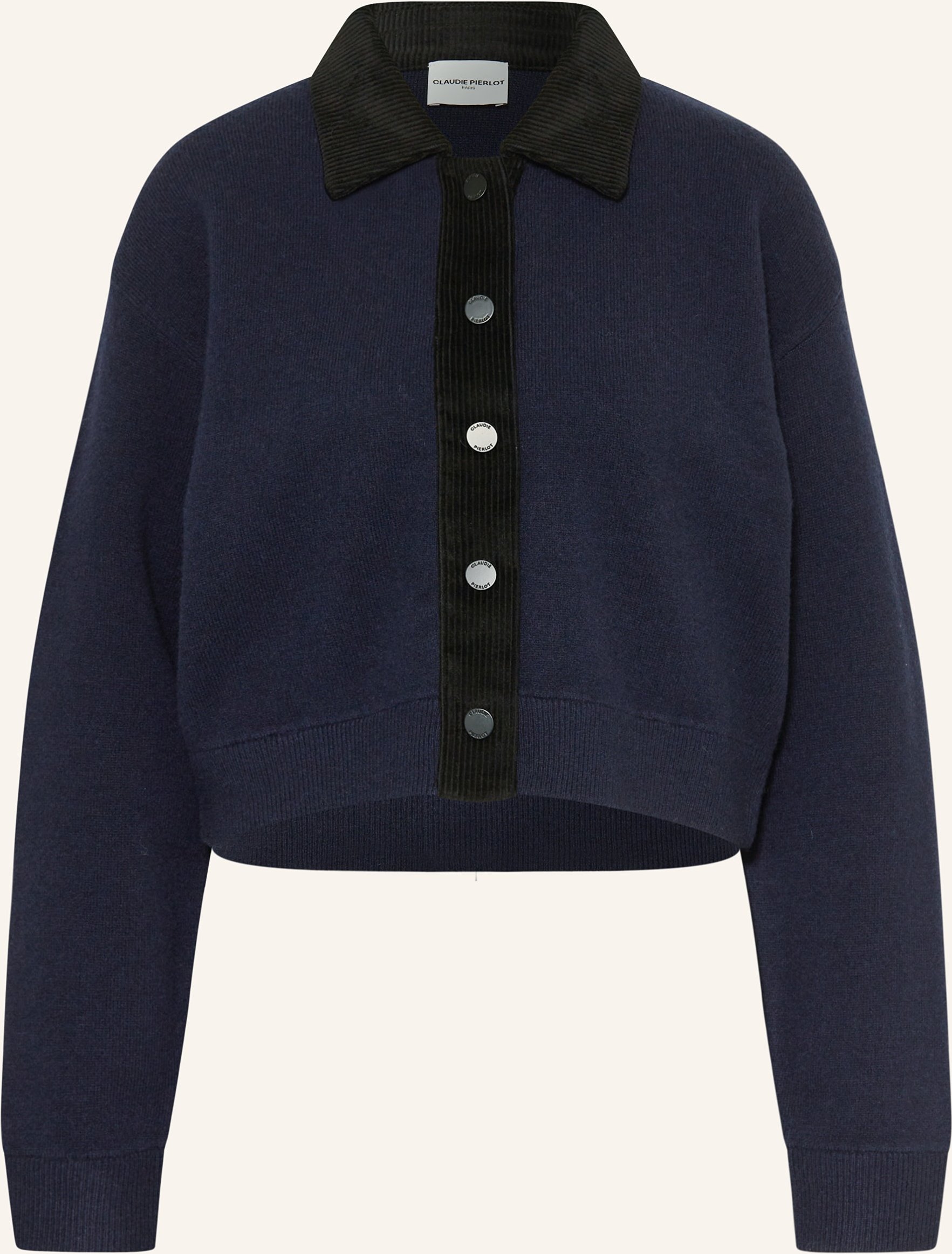 Claudie Pierlot Strickjacke blau