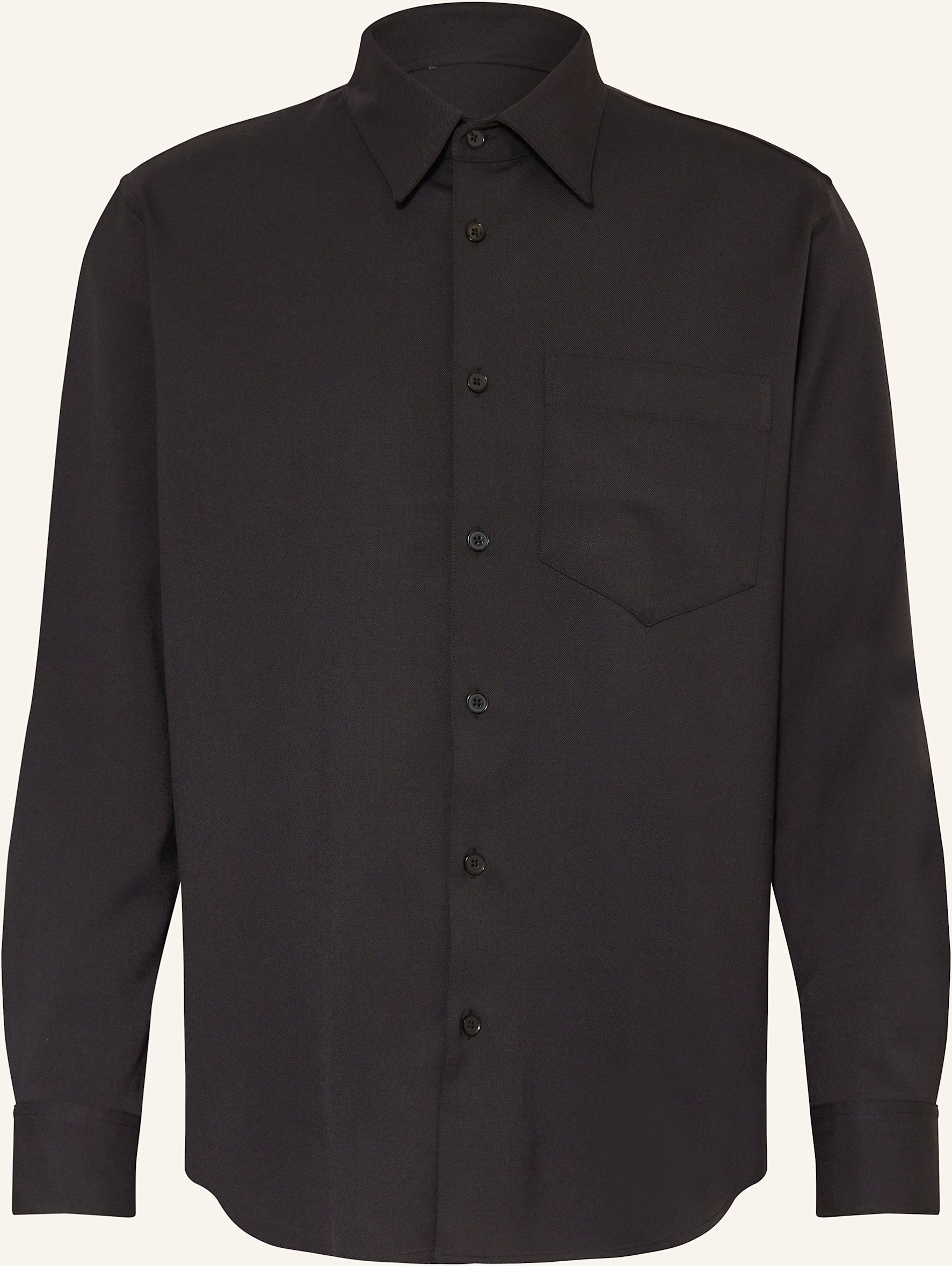 Studio Seidensticker Hemd Relaxed Fit schwarz