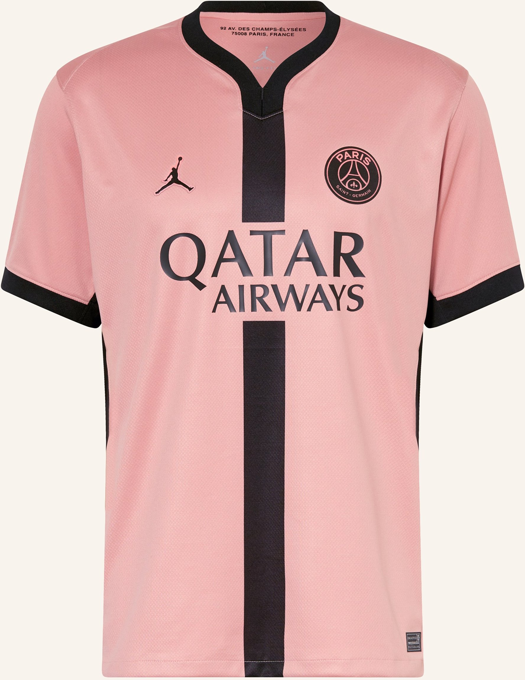 Nike Ausweichtrikot Psg Jordan Stadium 24/25 rosa