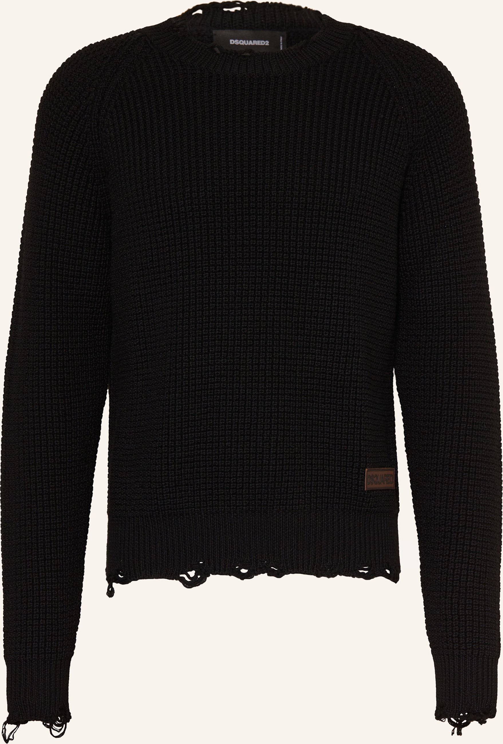 dsquared2 Pullover schwarz