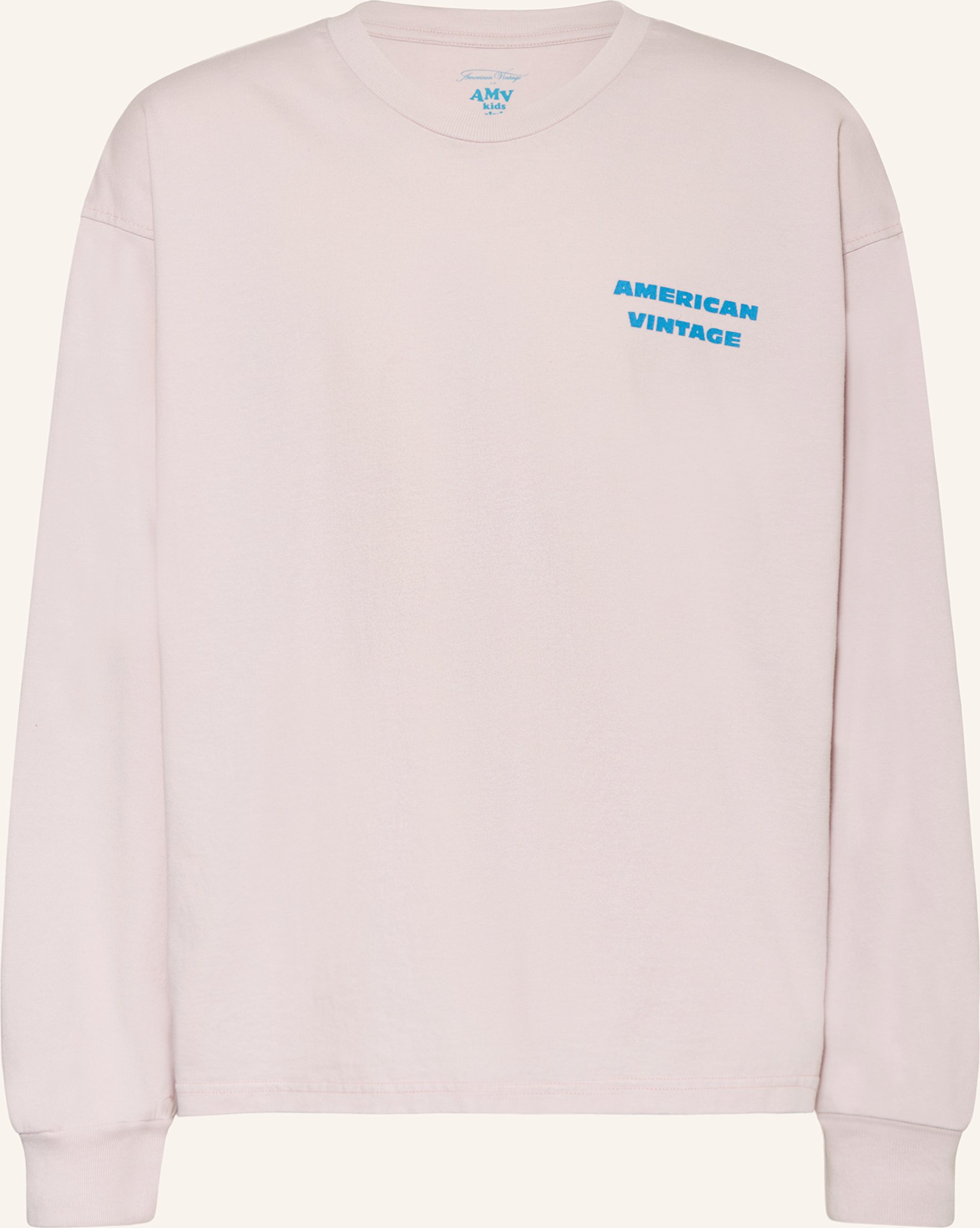 American Vintage Longsleeve rosa