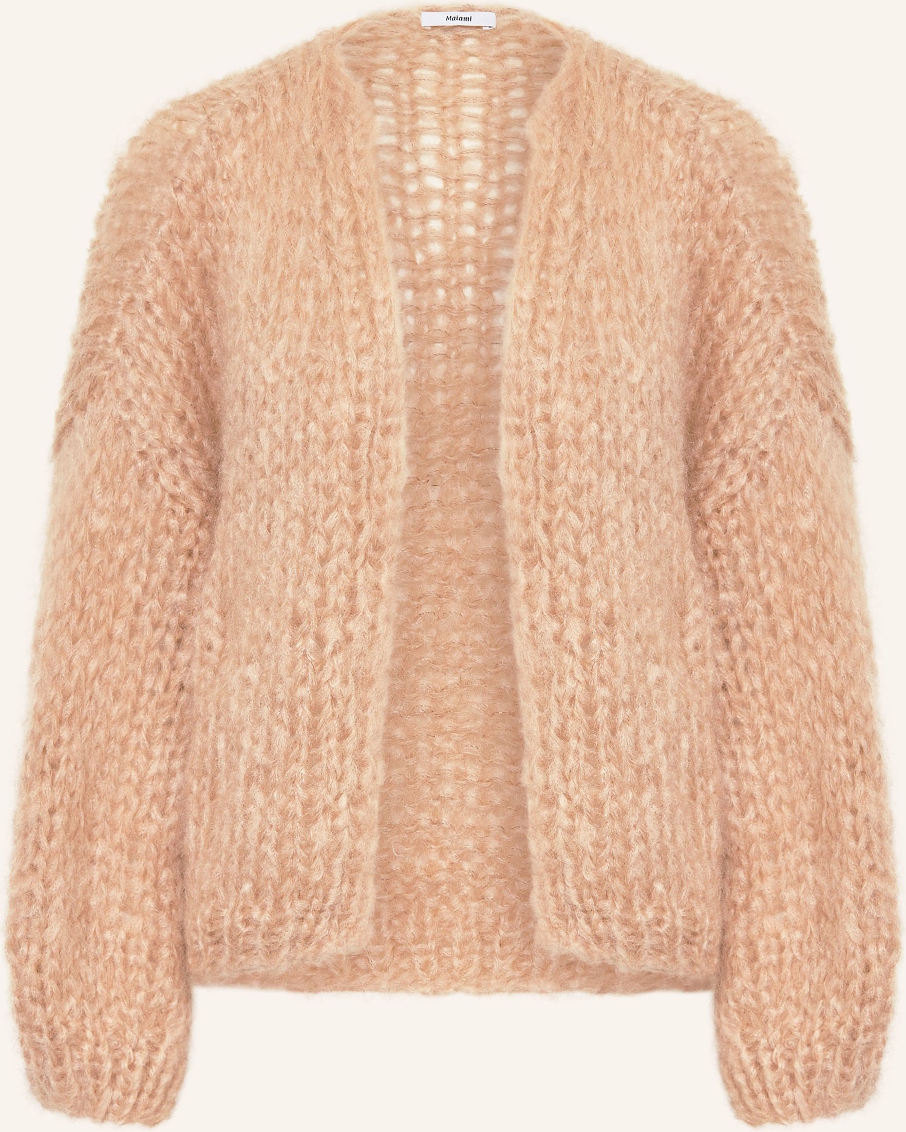 Maiami Strickhülle Mit Mohair braun