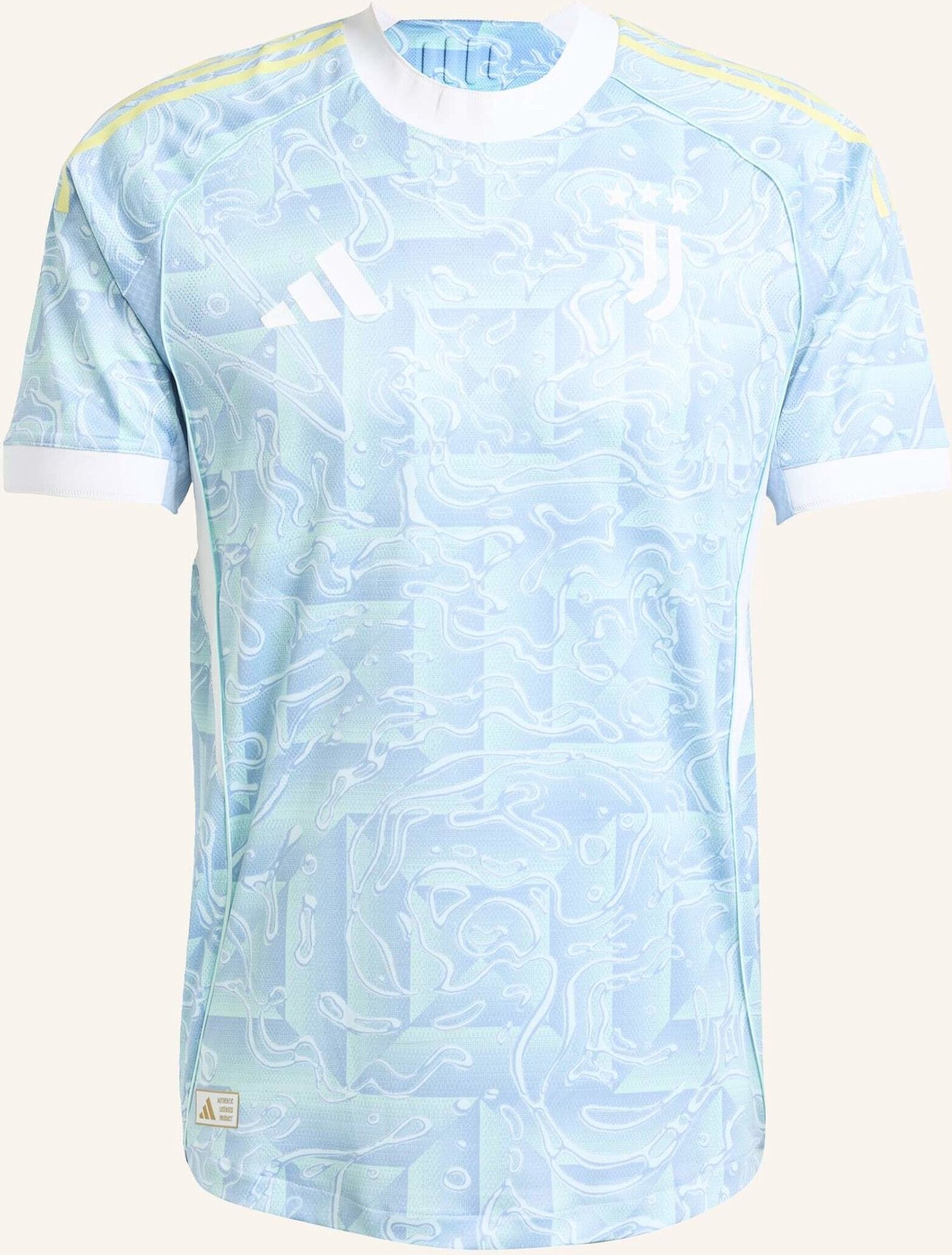 Adidas Juventus Turin 25/26 Auswärtstrikot Authentic blau