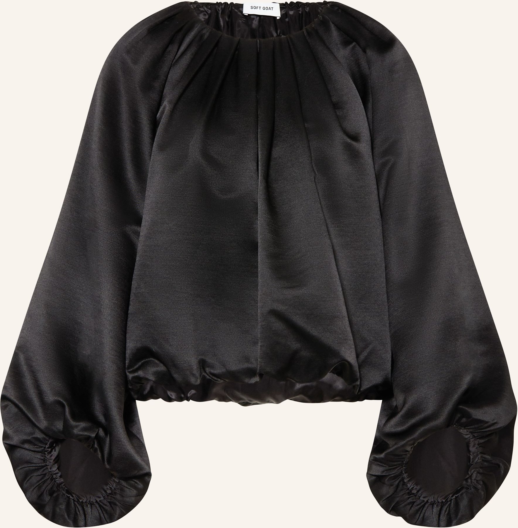 Soft Goat Blusenshirt schwarz