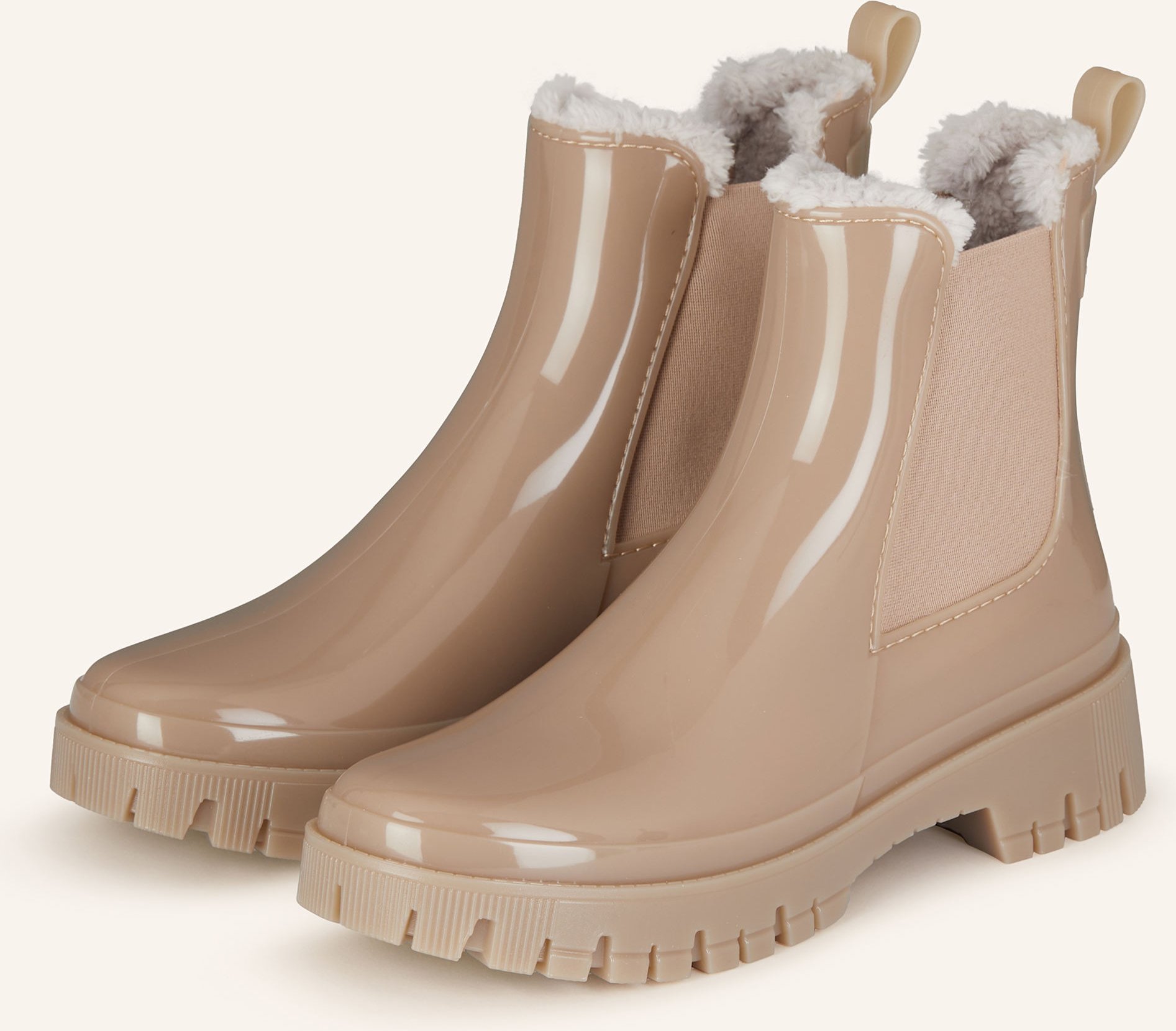 Lemon Jelly Chelsea-Boots Colden beige
