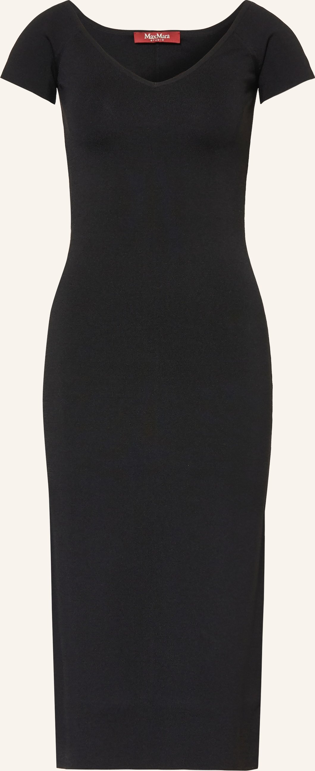 Max Mara Studio Strickkleid Cabina schwarz