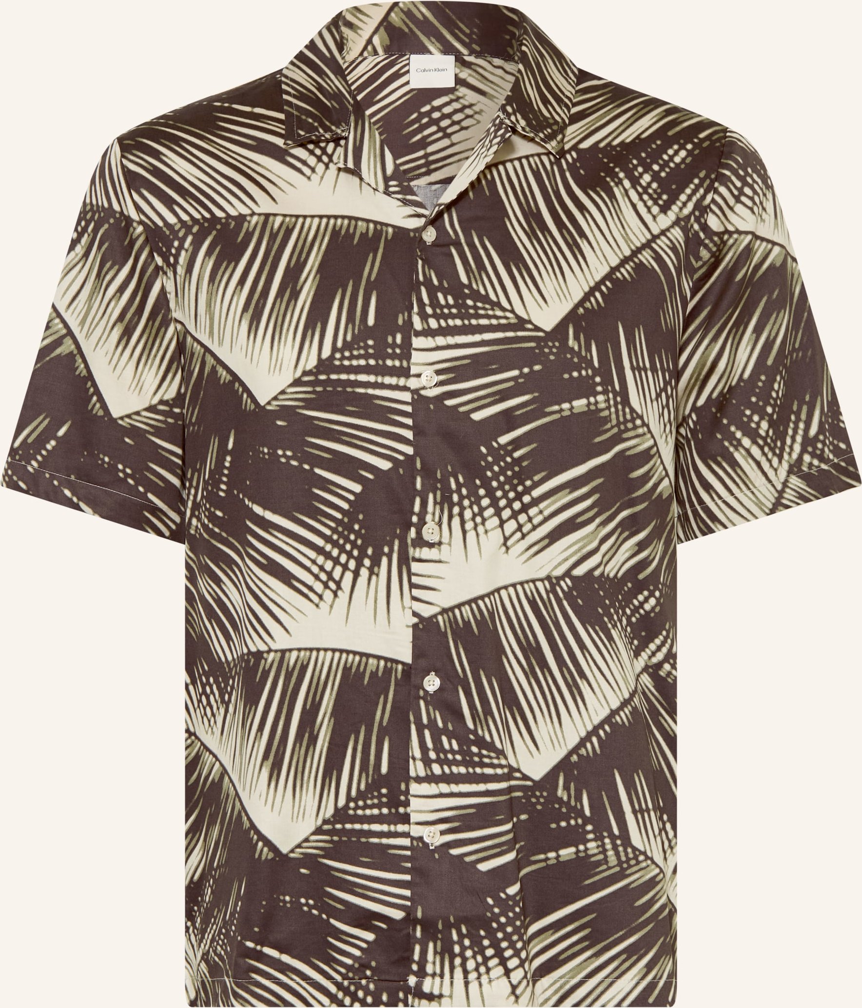 Calvin Klein Resorthemd Comfort Fit gruen