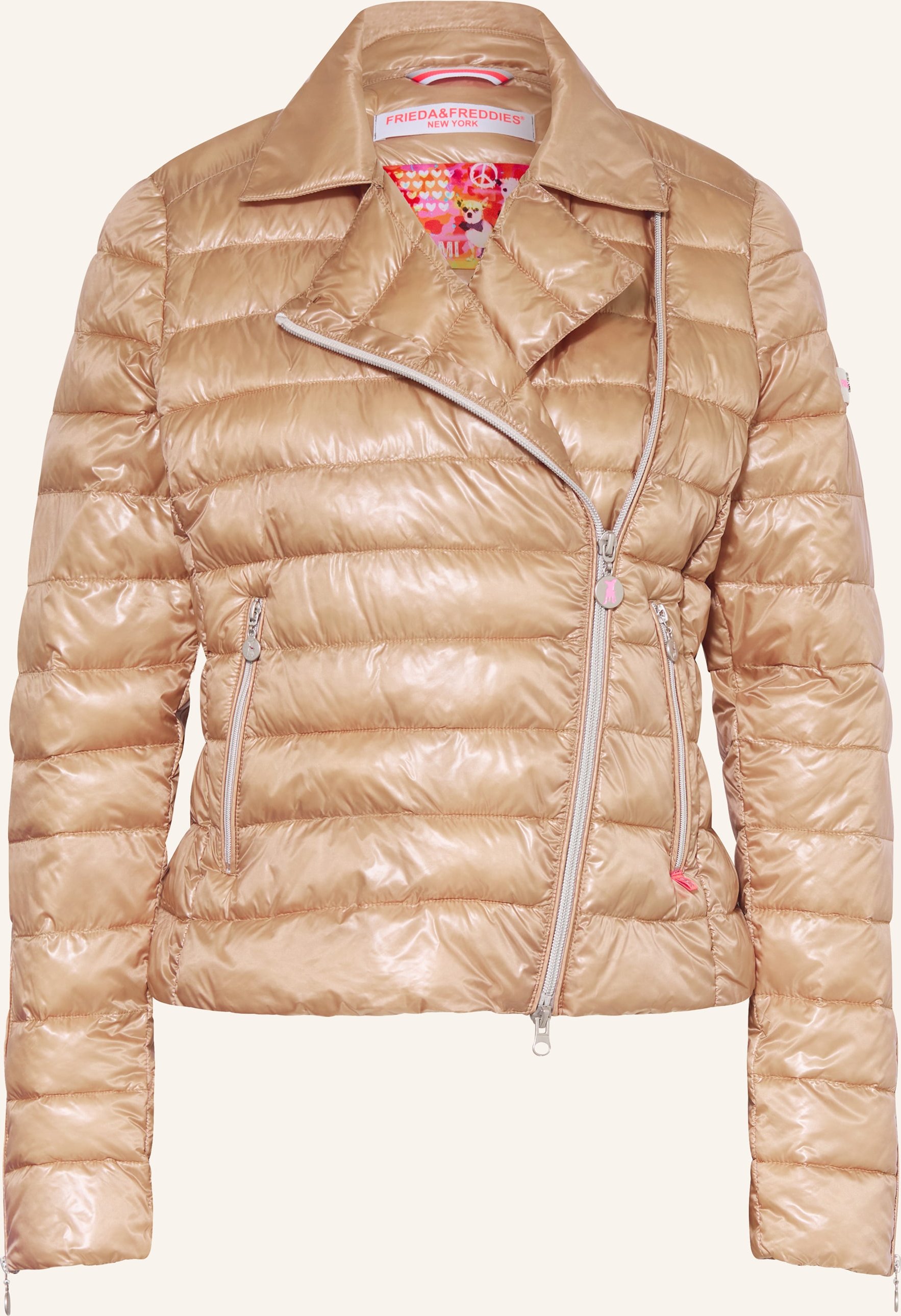 Frieda & Freddies Steppjacke Black Rider beige